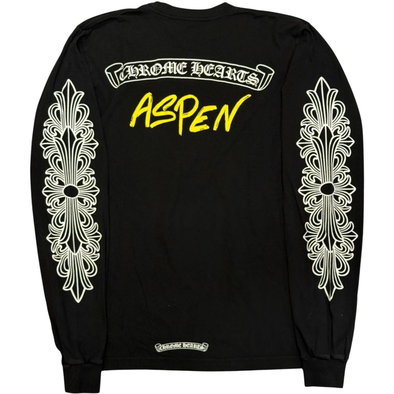Chrome Hearts Matty Boy Aspen Floral L/S T-shirt Black