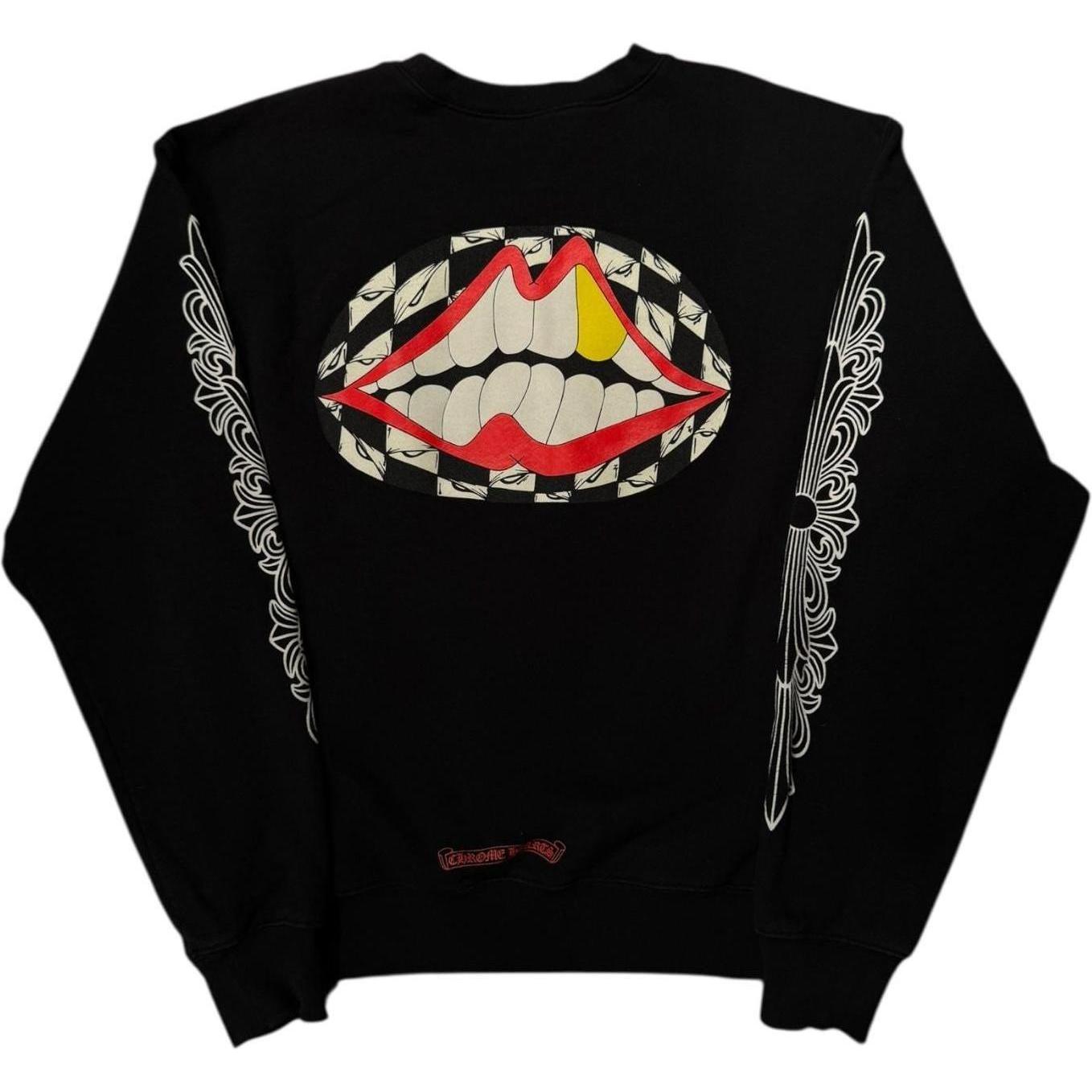 Chrome Hearts Matty Boy Flower Chomper Crewneck - Used