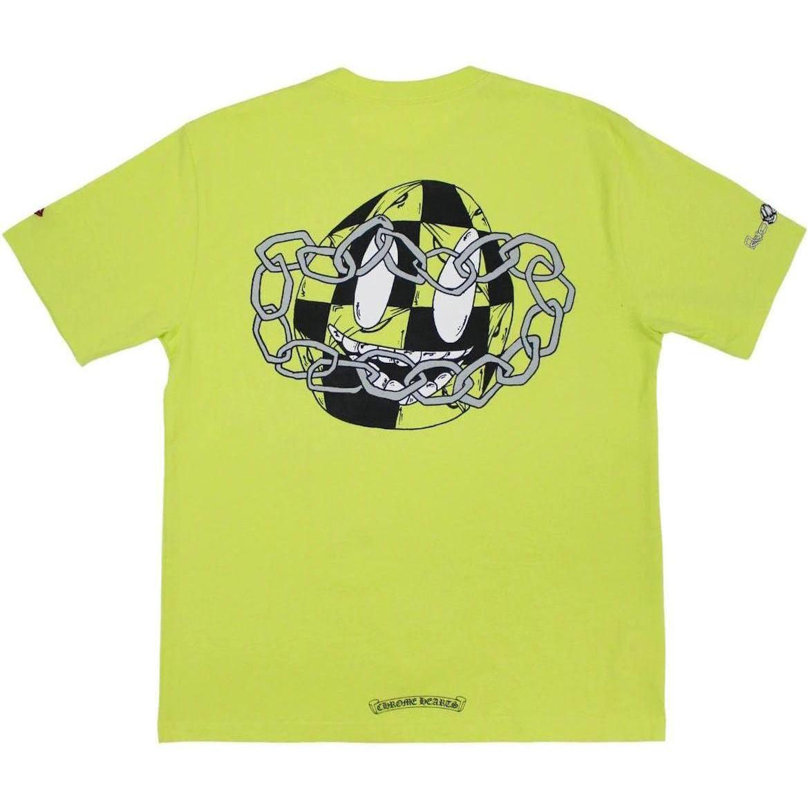 Chrome Hearts Matty Boy Link T-shirt Lime Green