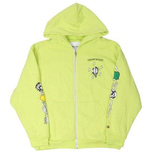 Chrome Hearts Matty Boy Link Thermal Zip Up Hoodie