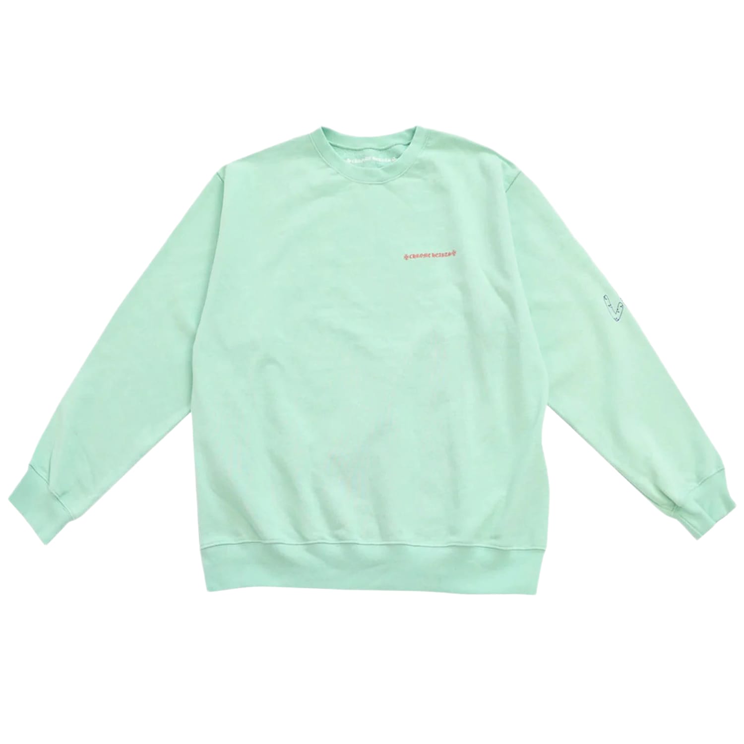 Chrome Hearts Matty Boy Lust Crewneck Sweatshirt Seafoam