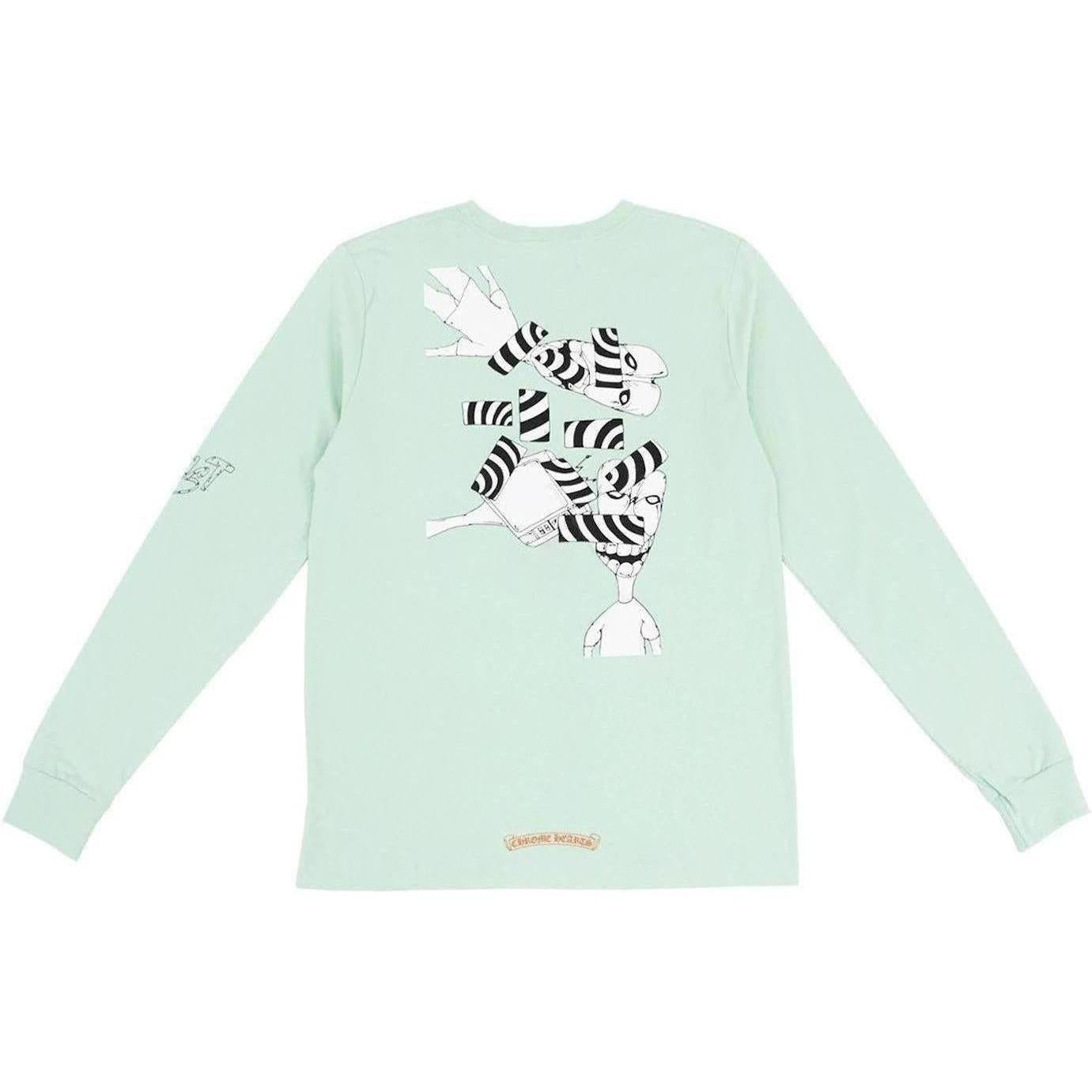 Chrome Hearts Matty Boy Lust Longsleeve T-Shirt Seafoam