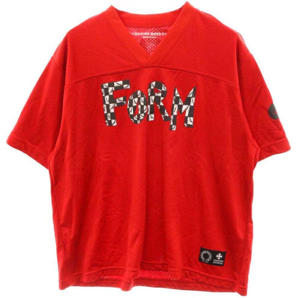Chrome Hearts Matty Boy PPO Form Team Mesh Warm Up Jersey T-Shirt Red
