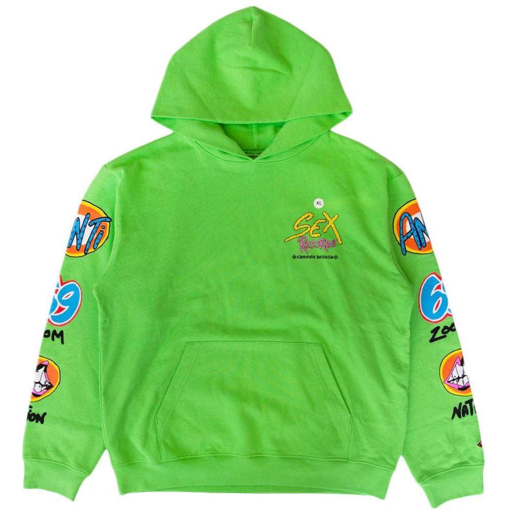 Chrome Hearts Matty Boy Sex Records Hoodie Citrus