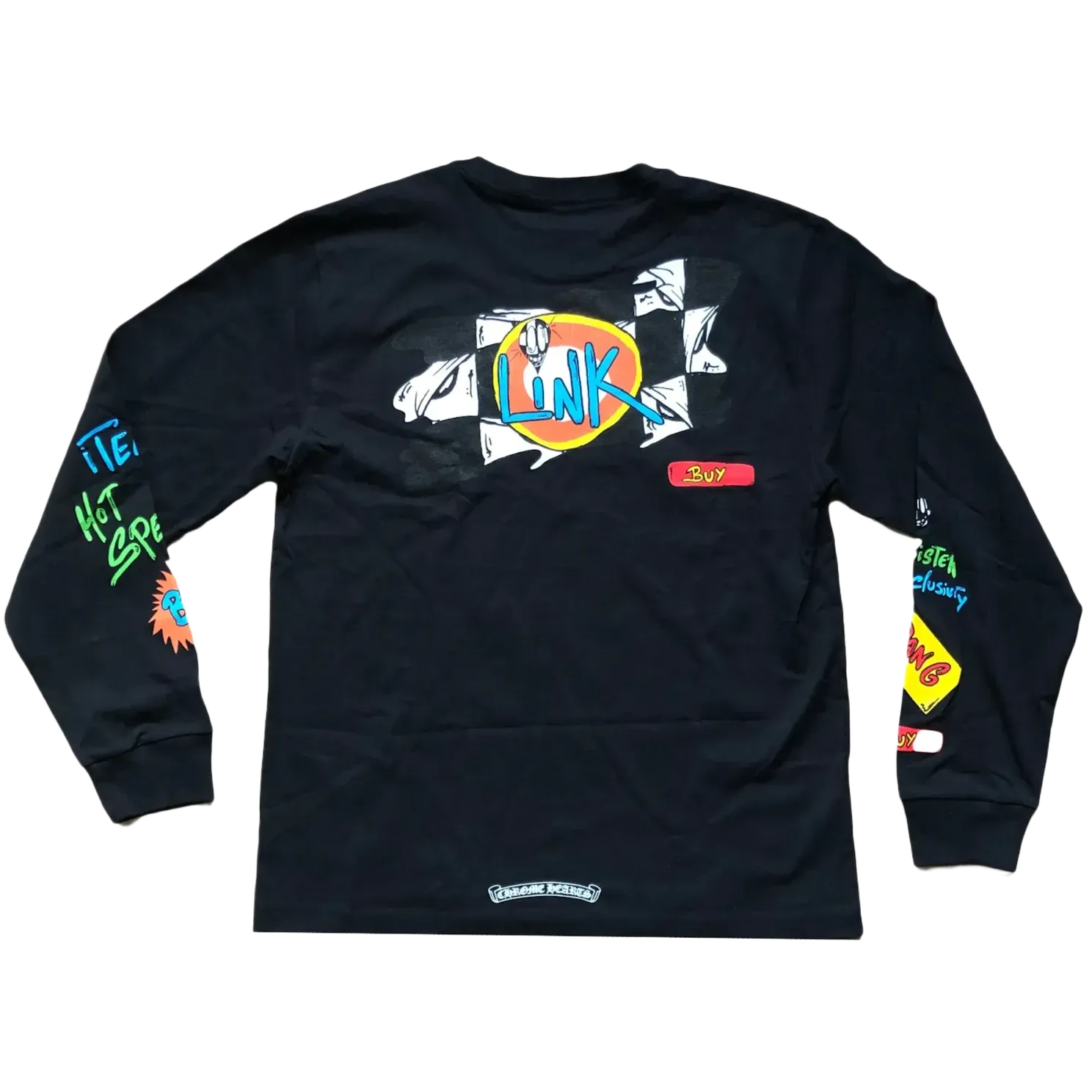 Chrome Hearts Matty Boy Sex Records Link L/S T-shirt Black