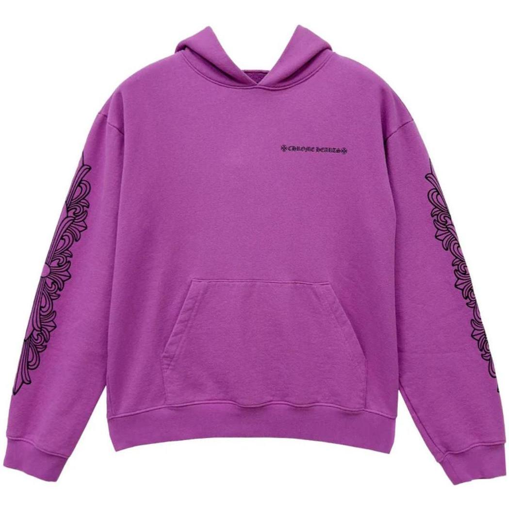 Chrome Hearts Matty Boy Spider Web Hoodie Purple