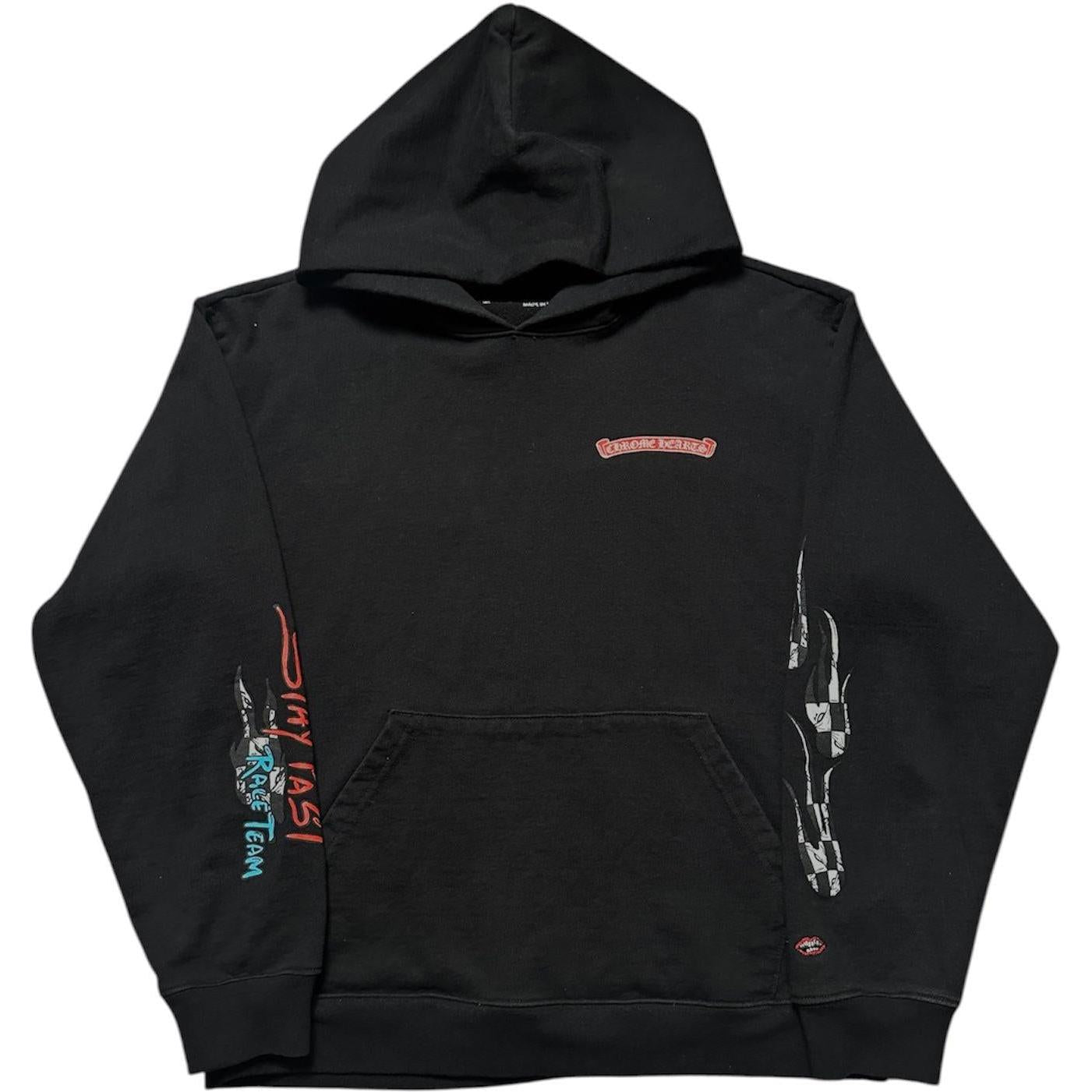 Chrome Hearts Matty Boy Stay Fast Hoodie Black - Like New