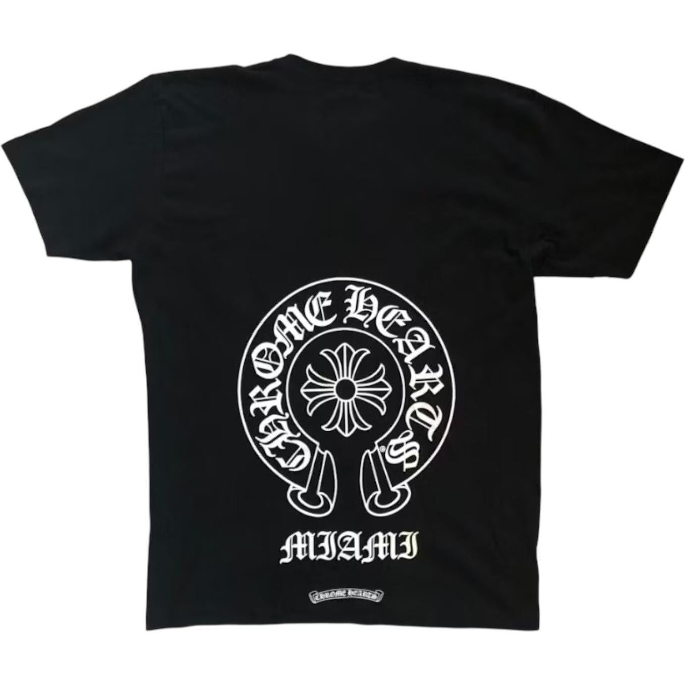 Chrome Hearts Miami Exclusive Horseshoe T-shirt Black