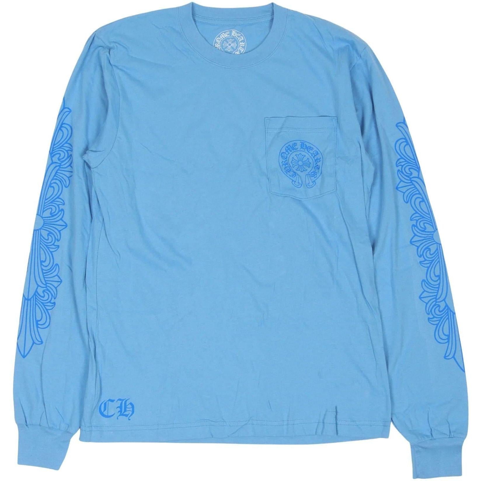 Chrome Hearts Miami Horseshoe Logo Longsleeve T-Shirt