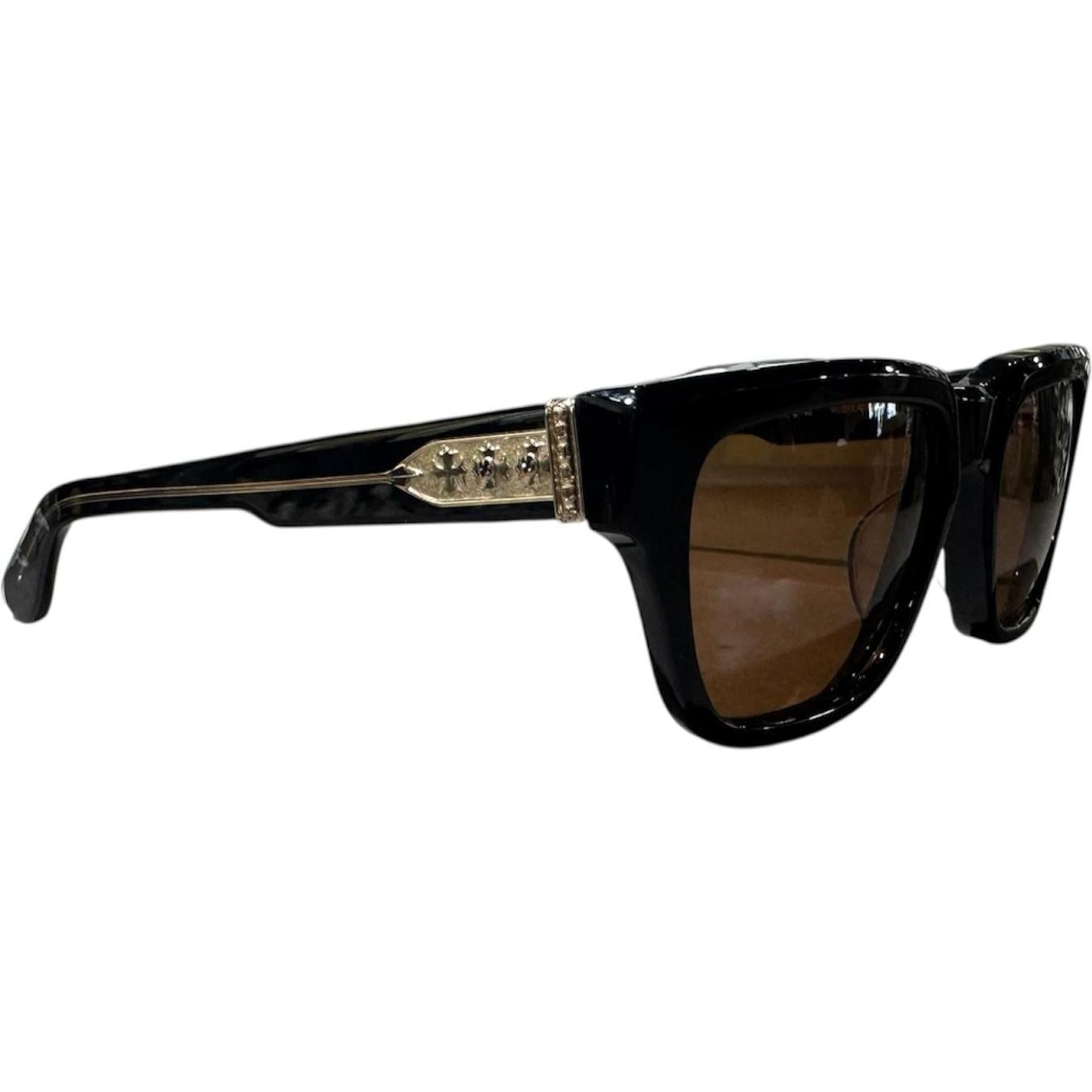 Chrome Hearts Midixathrill I BK-18KGP Sunglasses