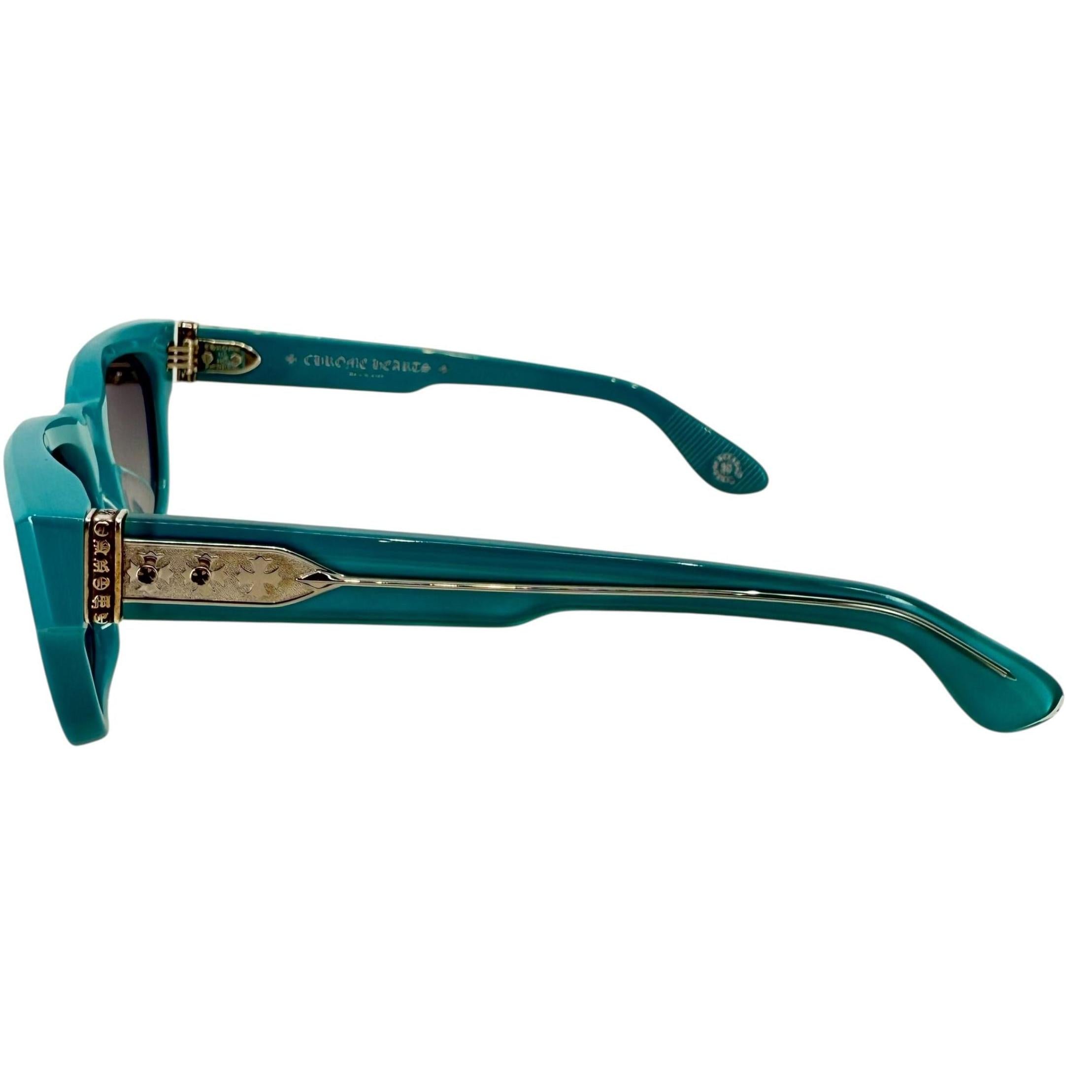 Chrome Hearts Midixathrill II Blue/Silver Sunglasses