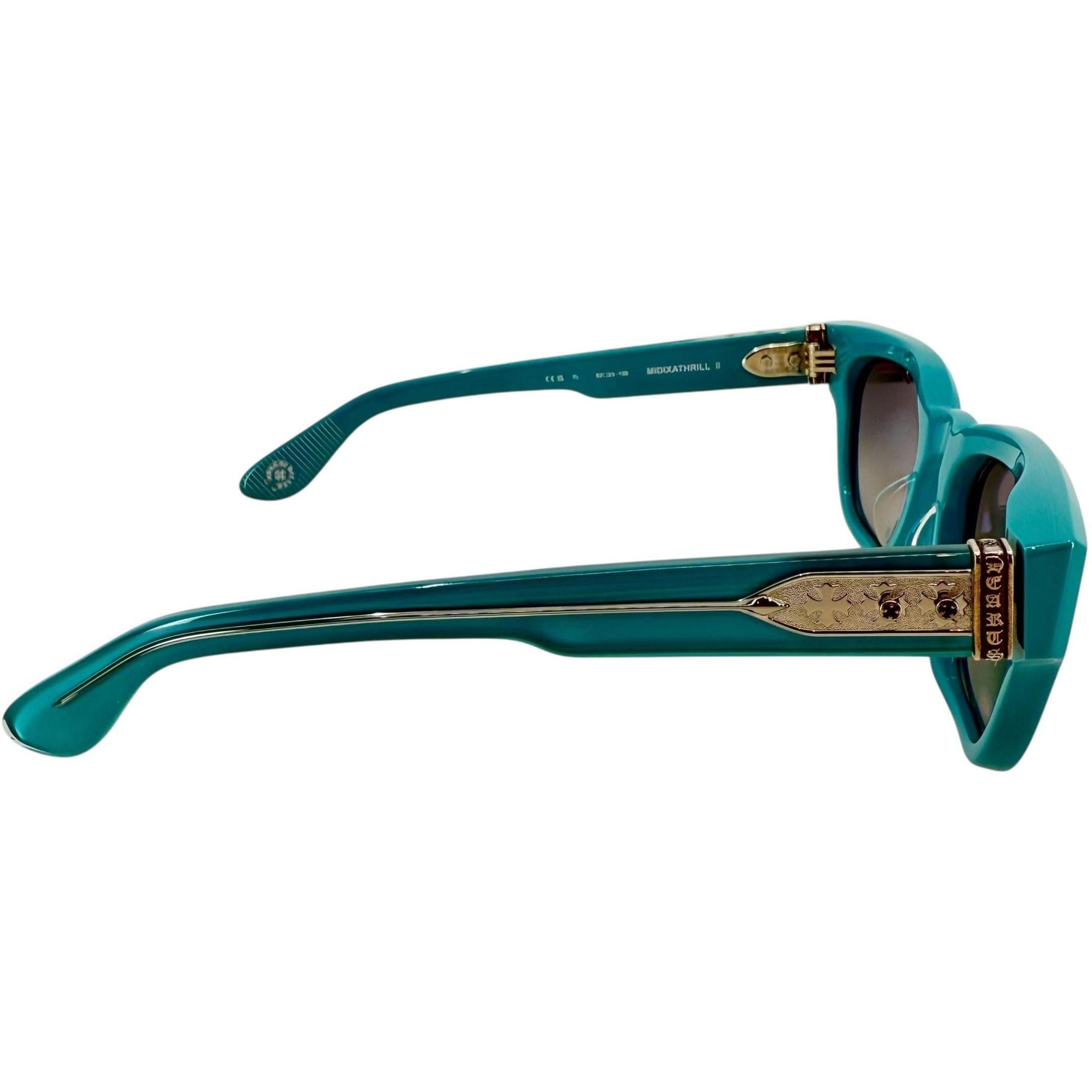 Chrome Hearts Midixathrill II Blue/Silver Sunglasses