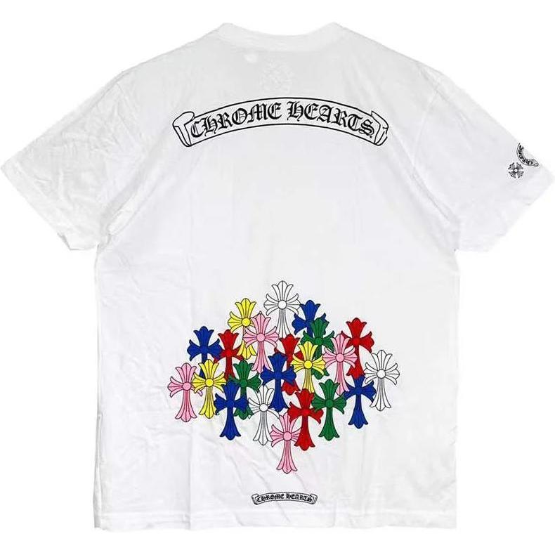 Chrome Hearts Multi Color Cross T-Shirt