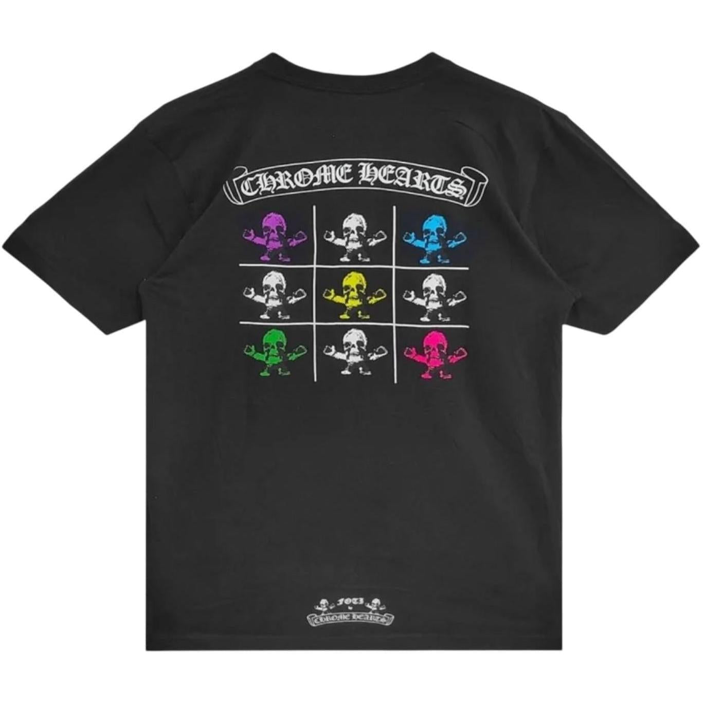 Chrome Hearts Multi Foti Black Short Sleeve T-Shirt Tee