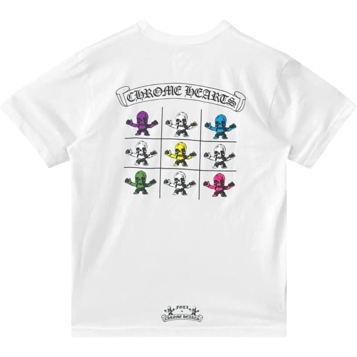 Chrome Hearts Multi Foti White Short Sleeve T-Shirt Tee