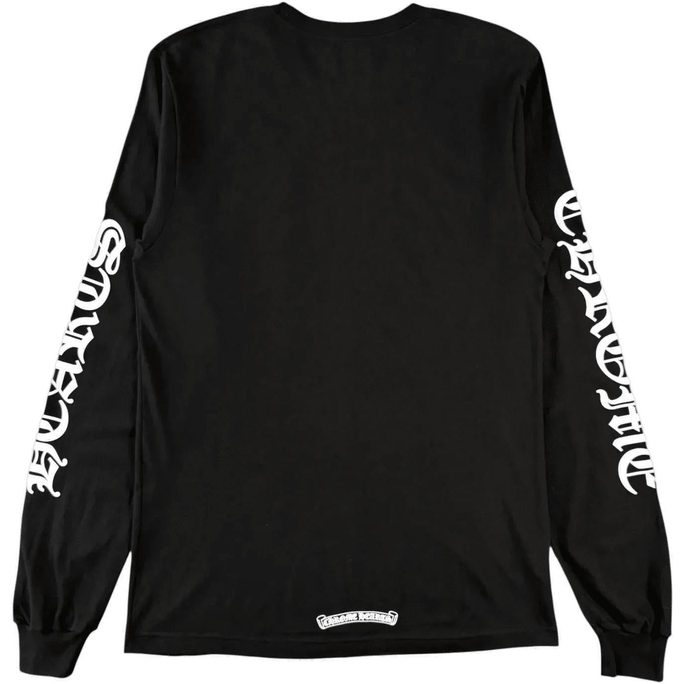 Chrome Hearts Neck Logo Long-Sleeve T-Shirt Black