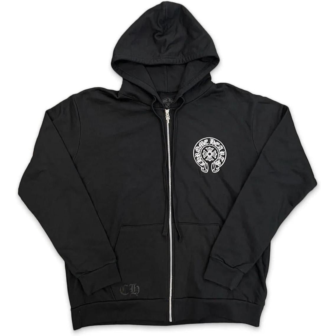 Chrome Hearts New York Exclusive Zip Up Hoodie Black