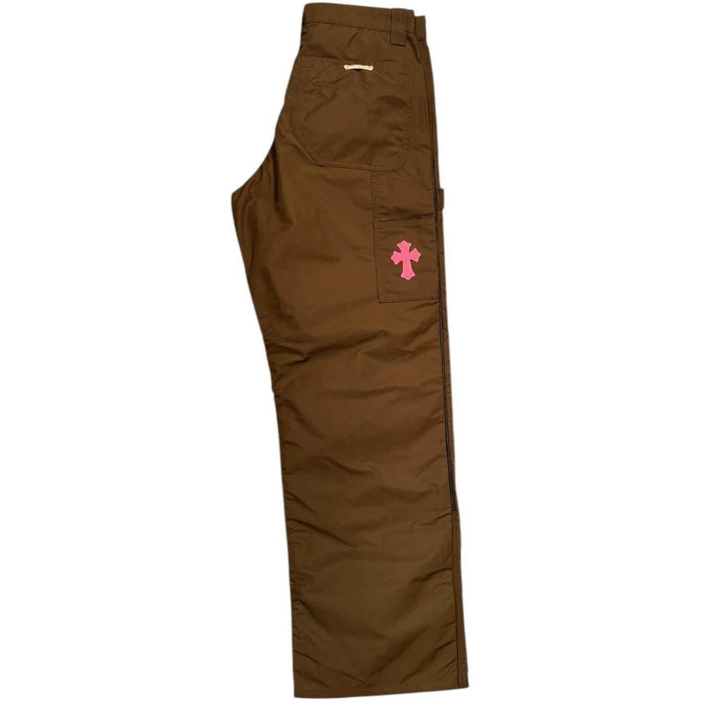 Chrome Hearts Nylon Double Knee Carpenter Cross Patch Pants