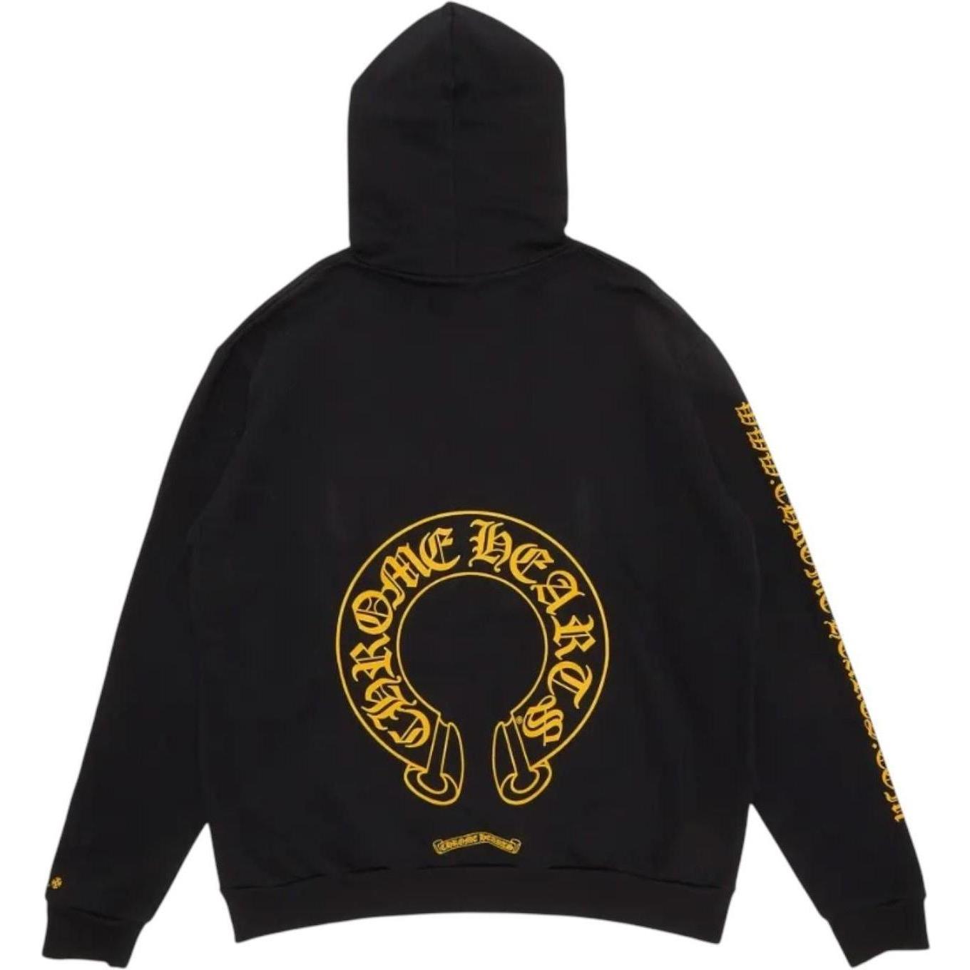 Chrome Hearts Online Exclusive Hoodie Black/Yellow