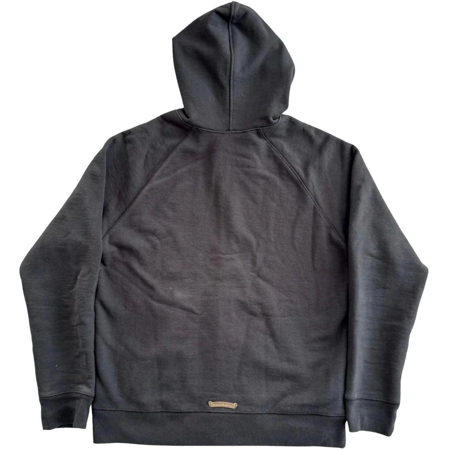 Chrome Hearts Paper Jam Zip Up Hoodie Black