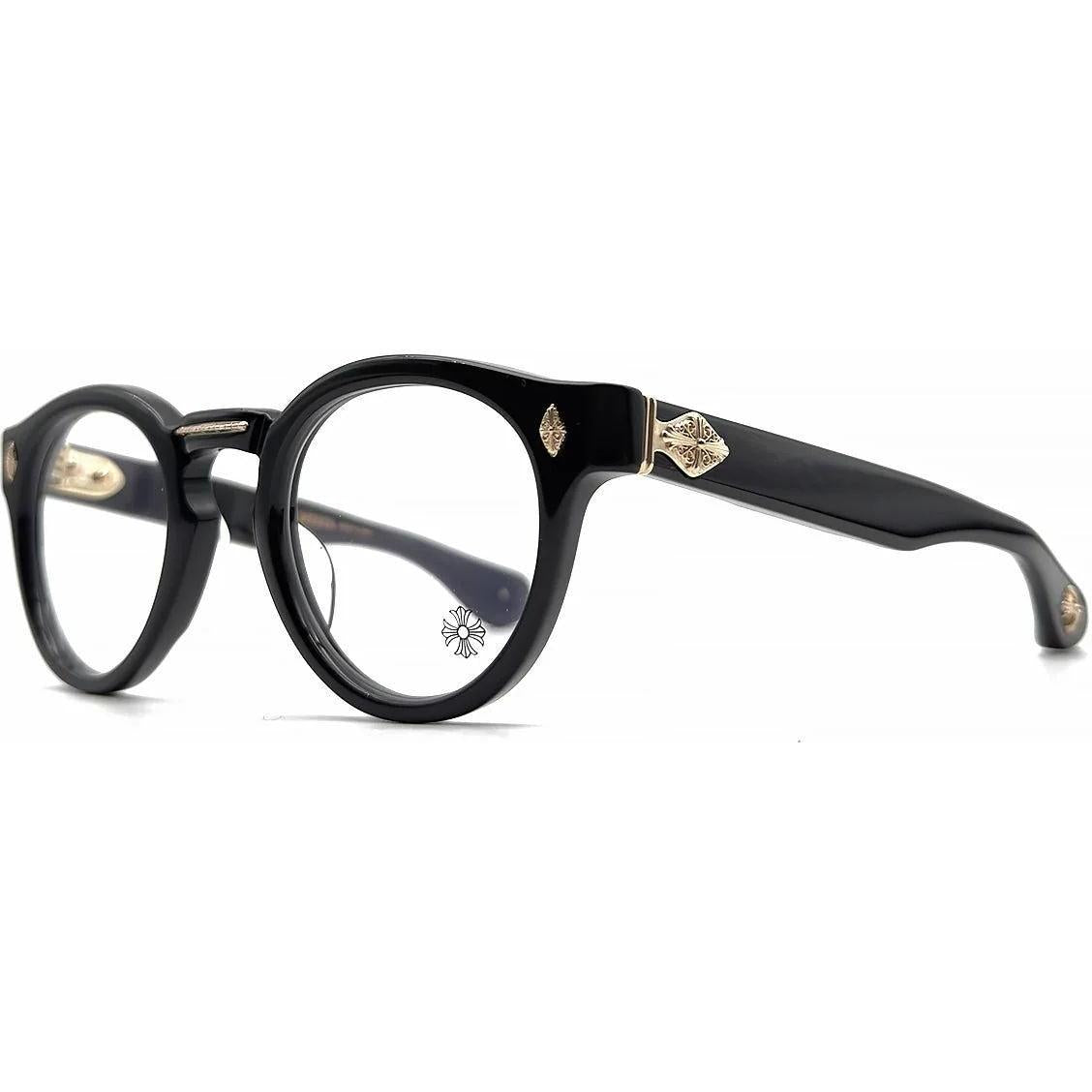 Chrome Hearts Peter Arnell Black Gold Glasses