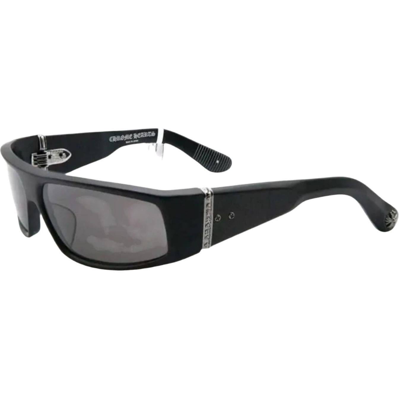 Chrome Hearts Porny Matte Black/Silver Sunglasses