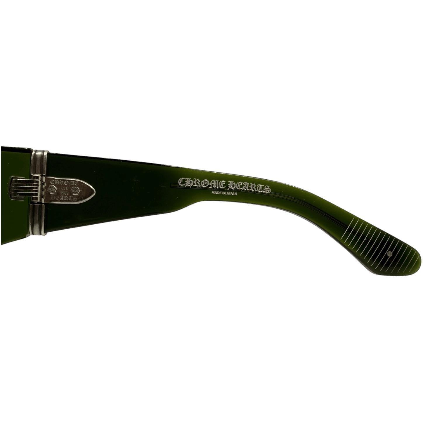 Chrome Hearts Porny Sunglasses Green