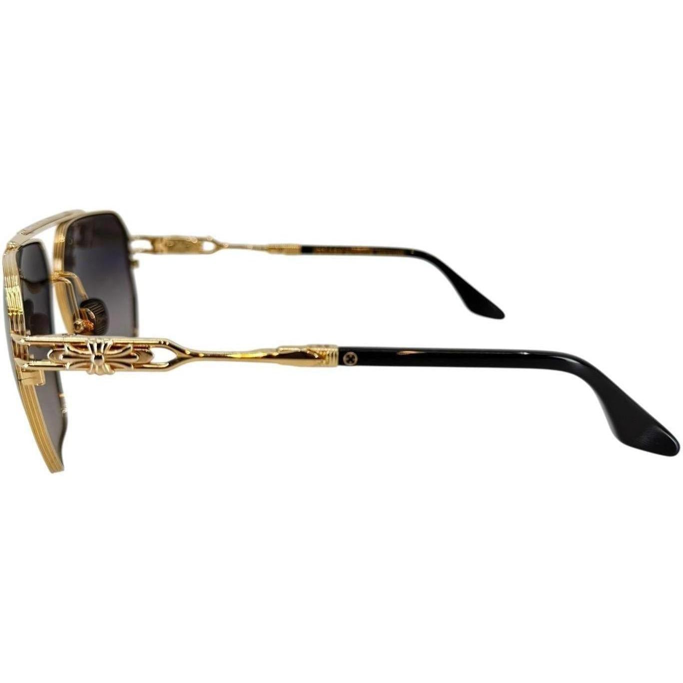 Chrome Hearts Ripping Sunglasses Matte Black