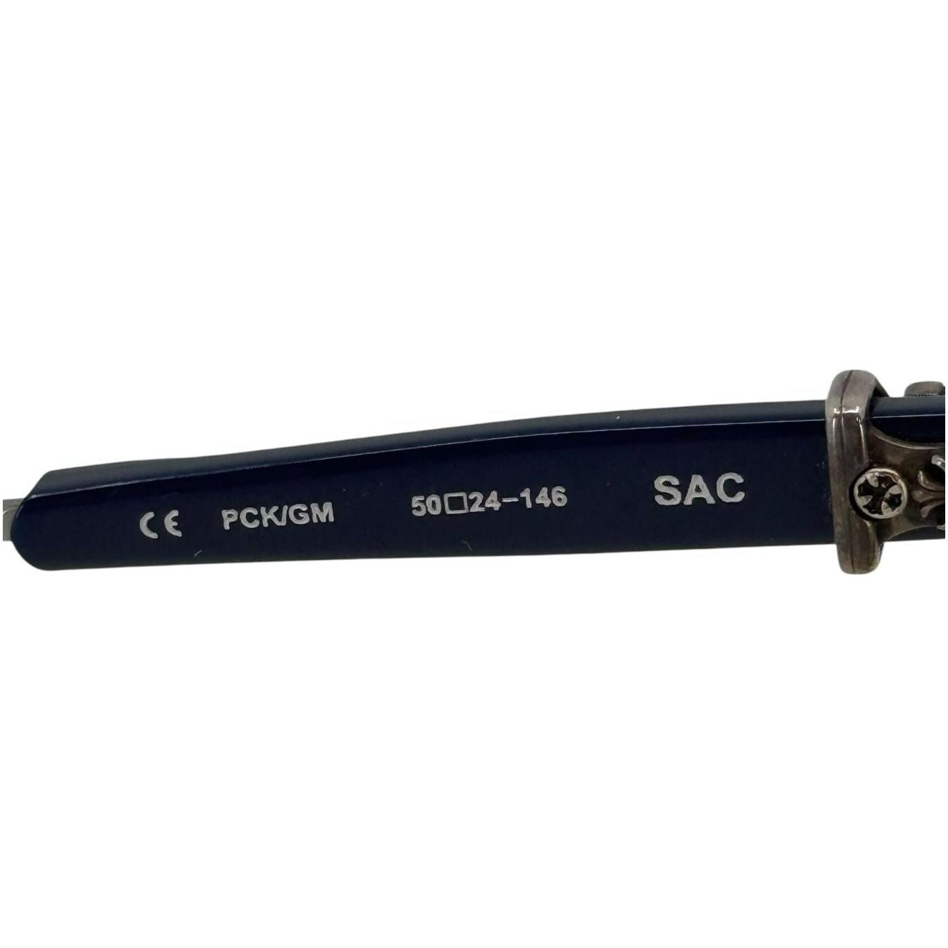 Chrome Hearts Sac Navy Blue Glasses