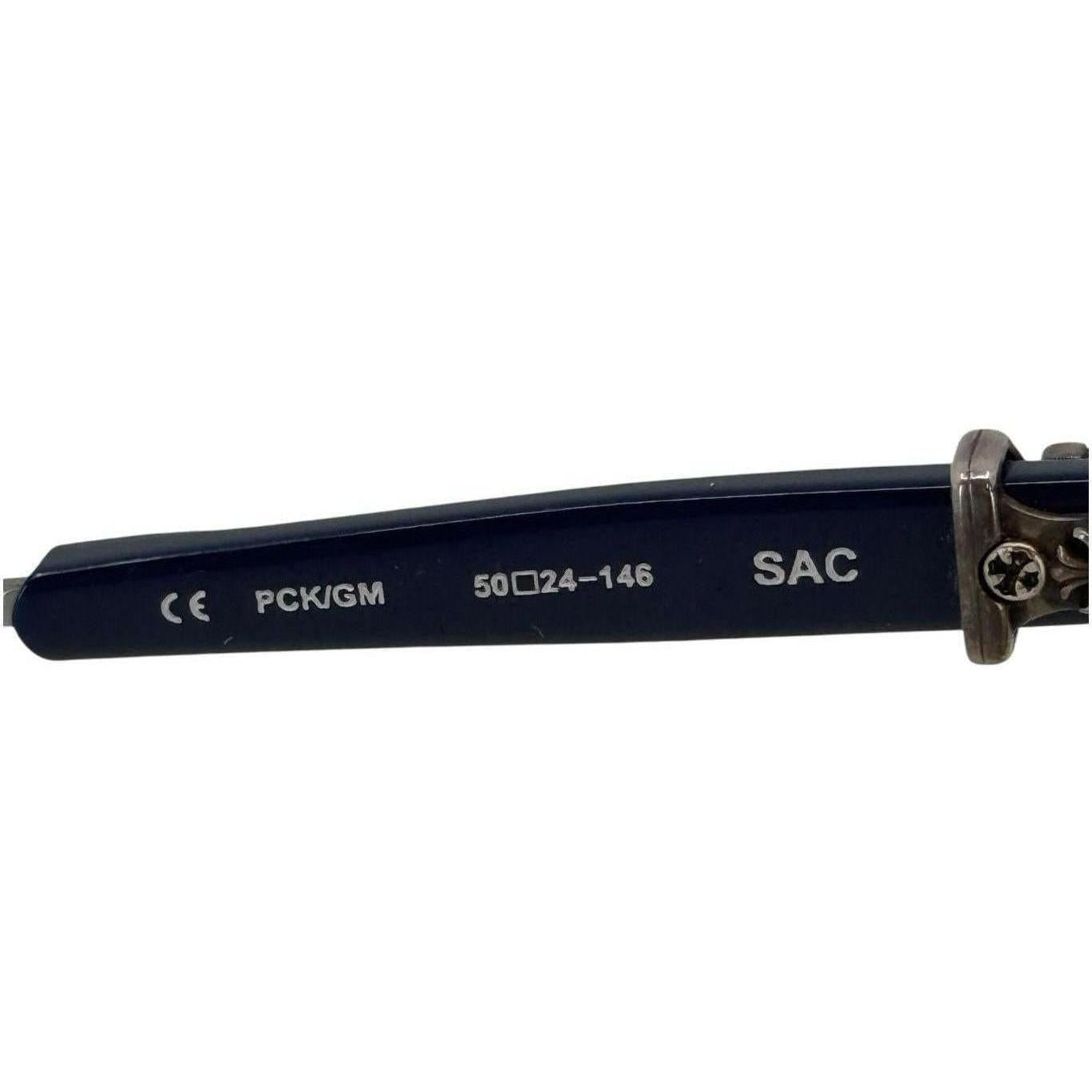 Chrome Hearts Sac Navy Blue Glasses