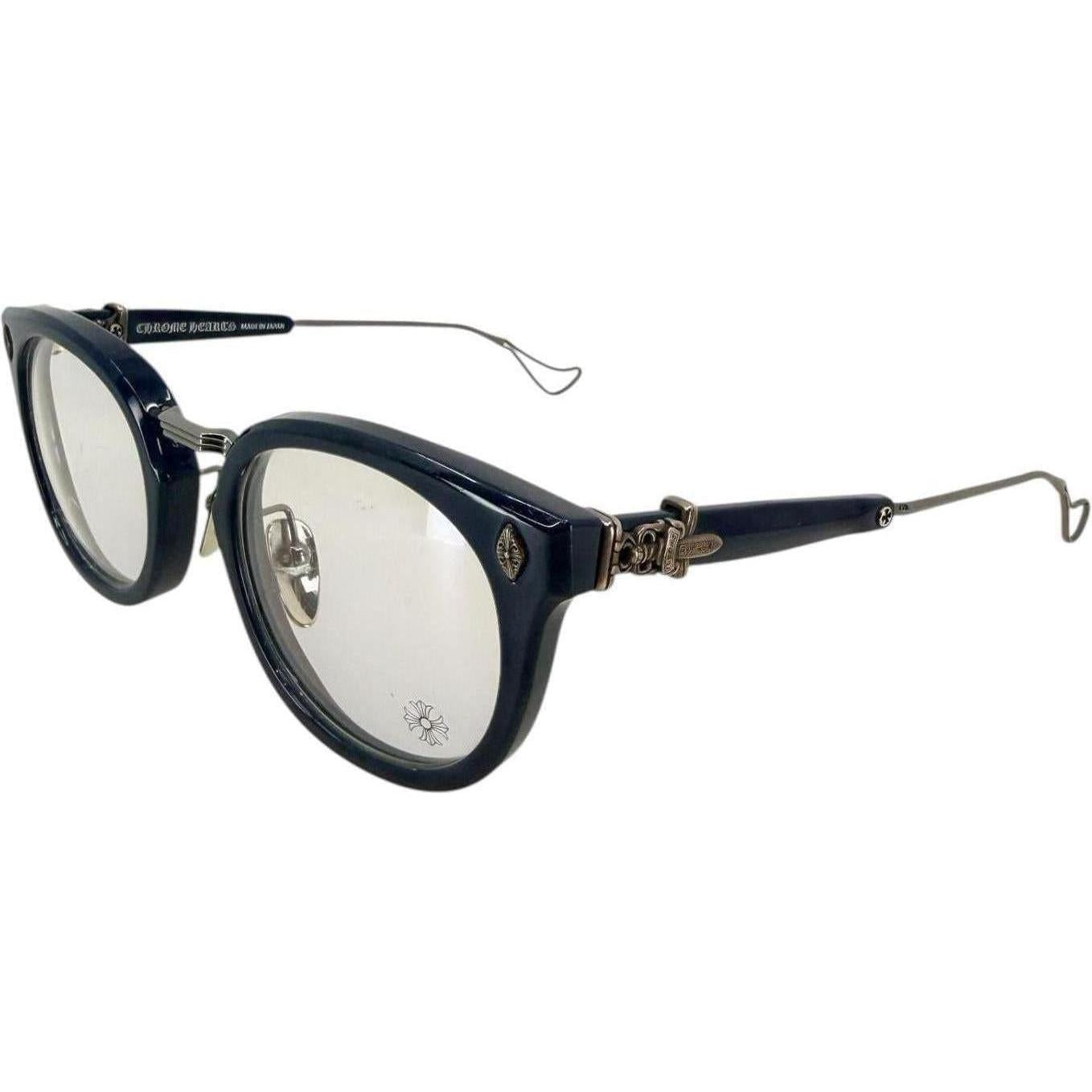 Chrome Hearts Sac Navy Blue Glasses