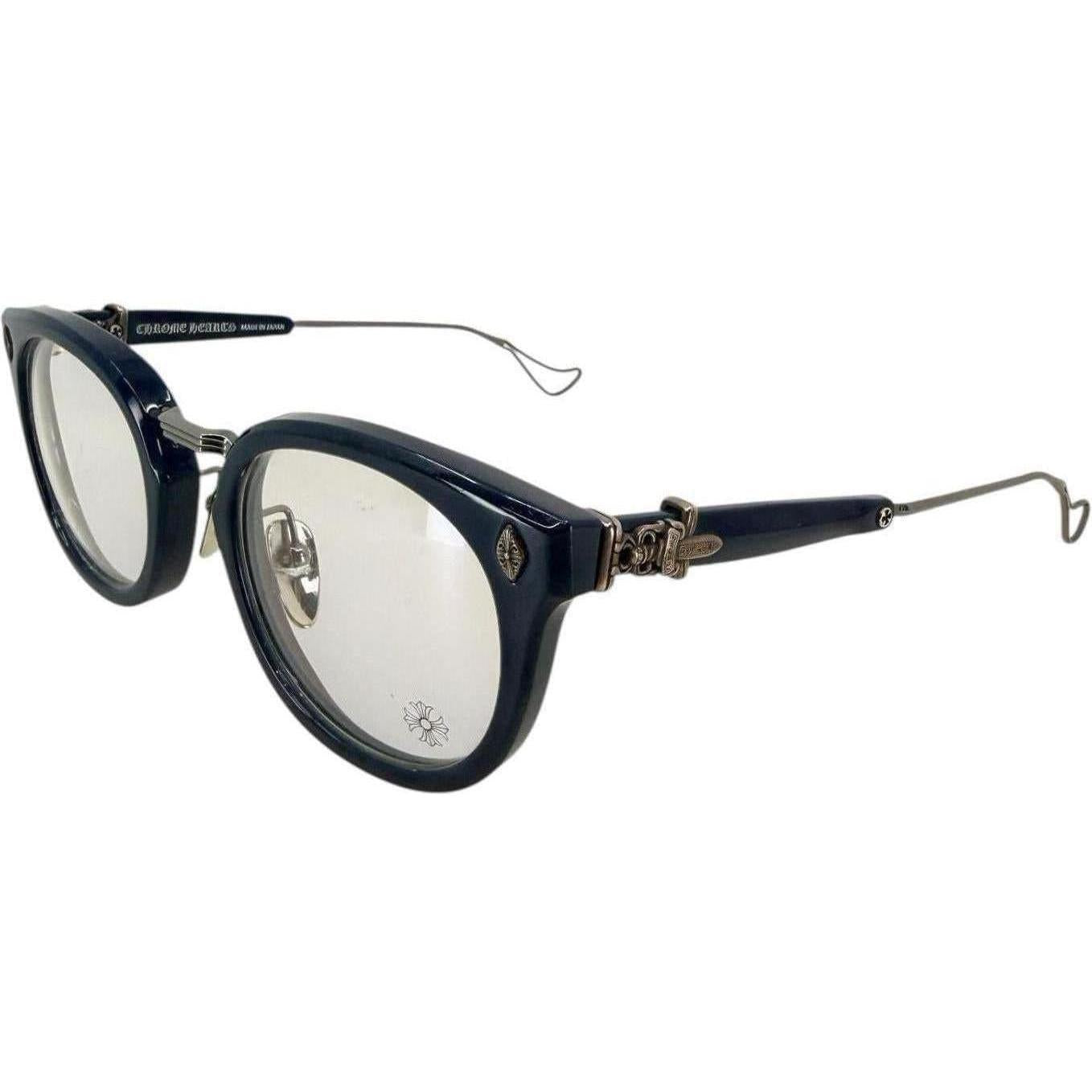 Chrome Hearts Sac Navy Blue Glasses