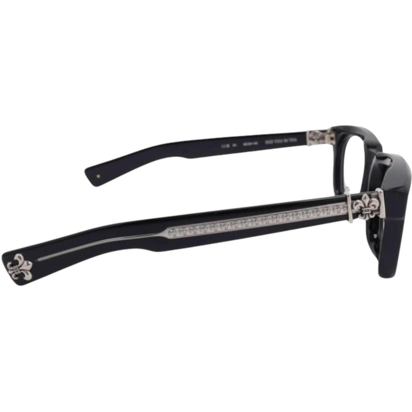 Chrome Hearts See You In Tea Black/Silver Glasses
