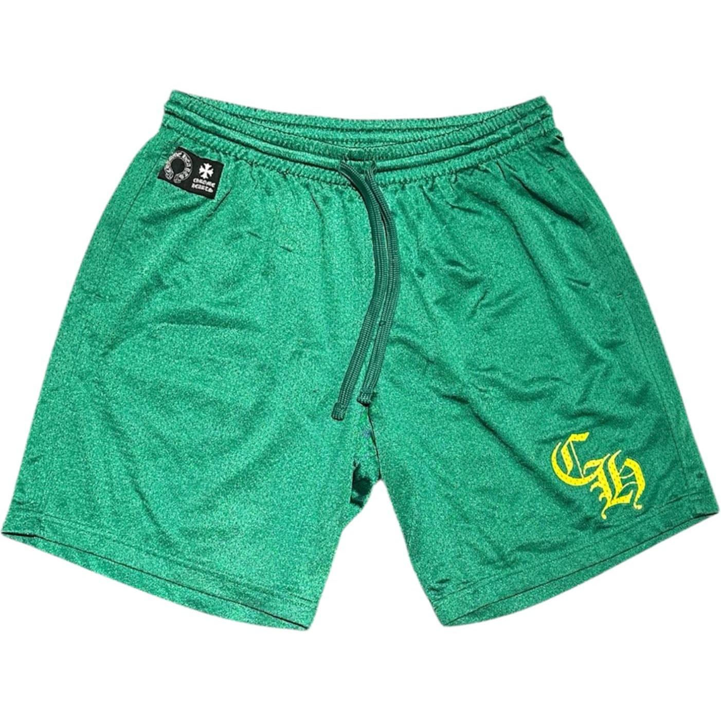 Chrome Hearts Short U Varsity Pants Green