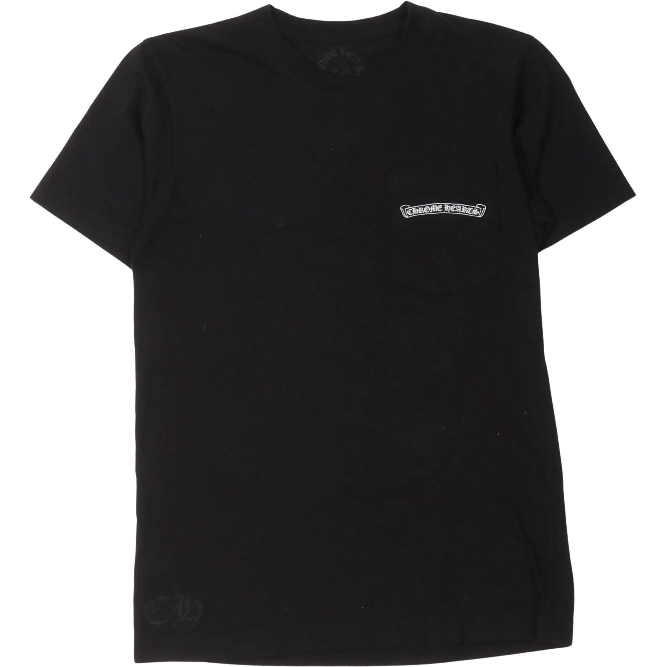 Chrome Hearts Shoulder Logo T-Shirt Black