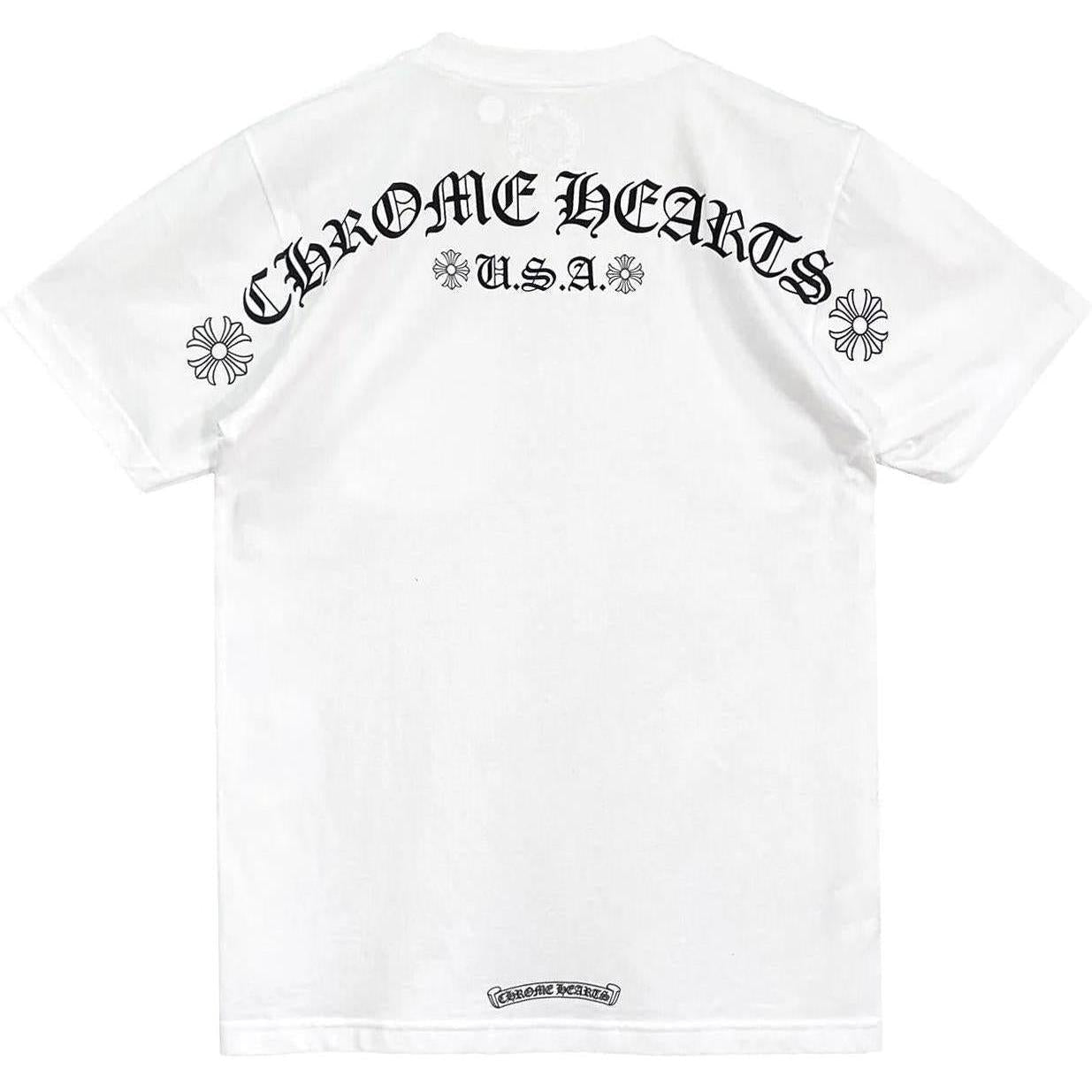 Chrome Hearts Shoulder Logo T-shirt White