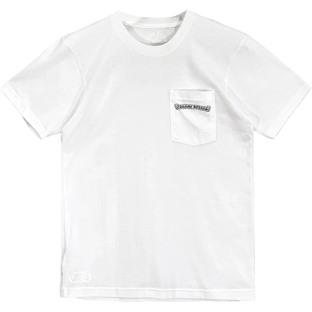 Chrome Hearts Shoulder Logo T-shirt White