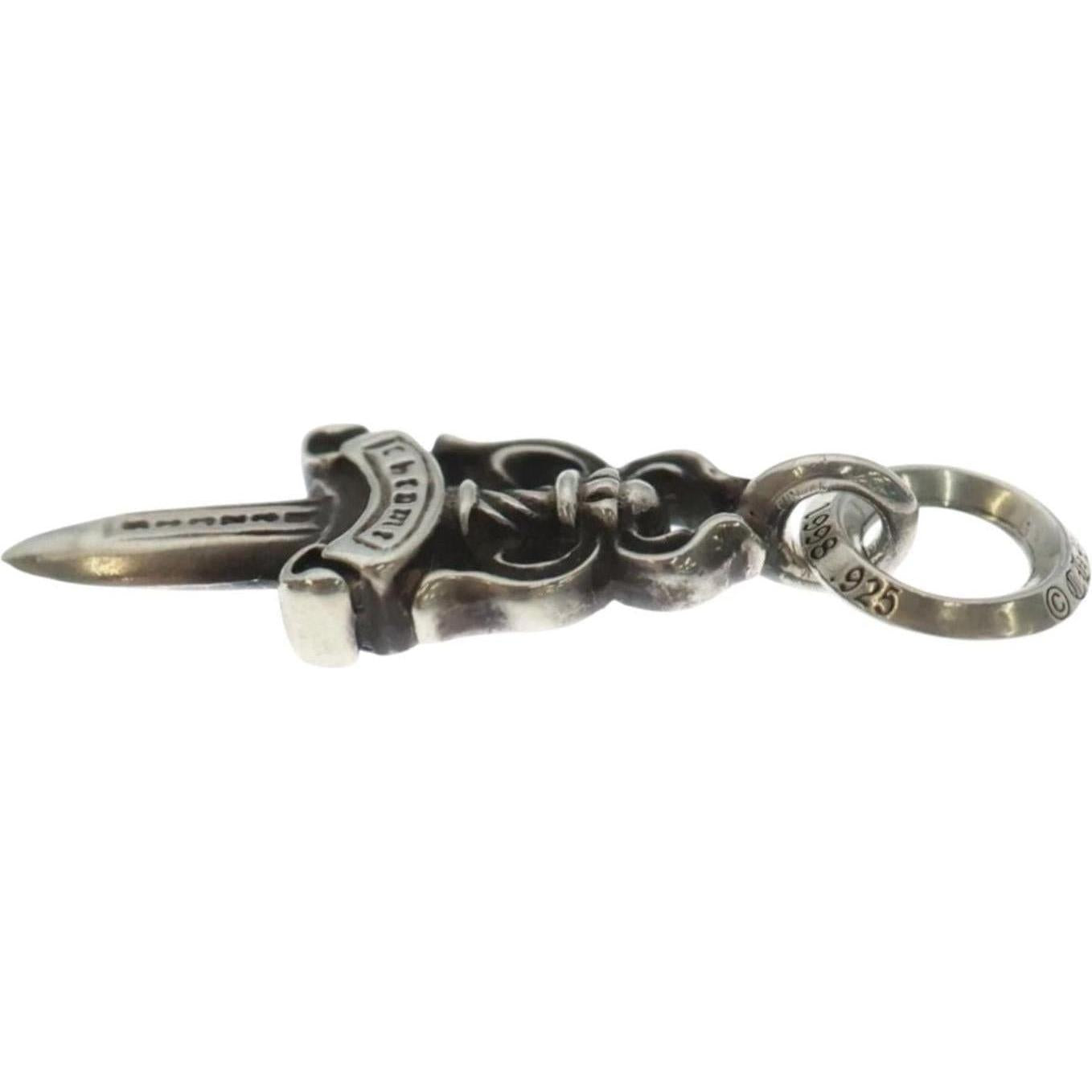 Chrome Hearts Silver #5 Dagger Pendant