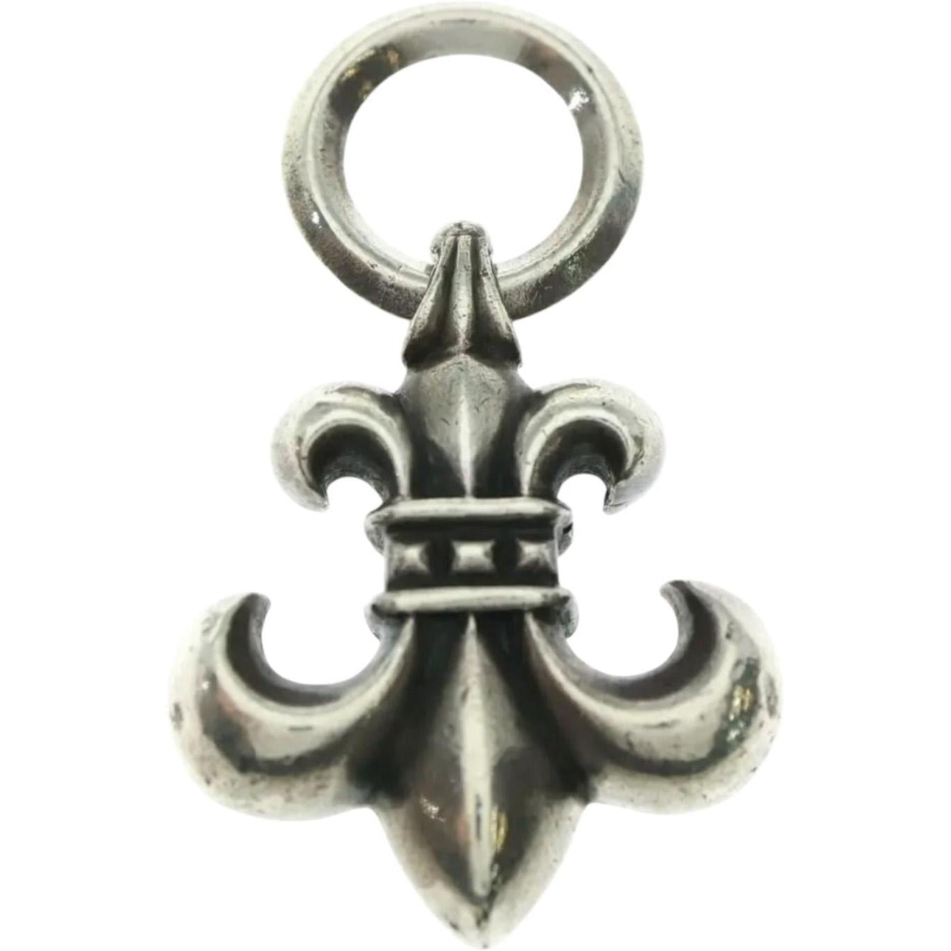 Chrome Hearts Silver Fleur Pendant - Like New