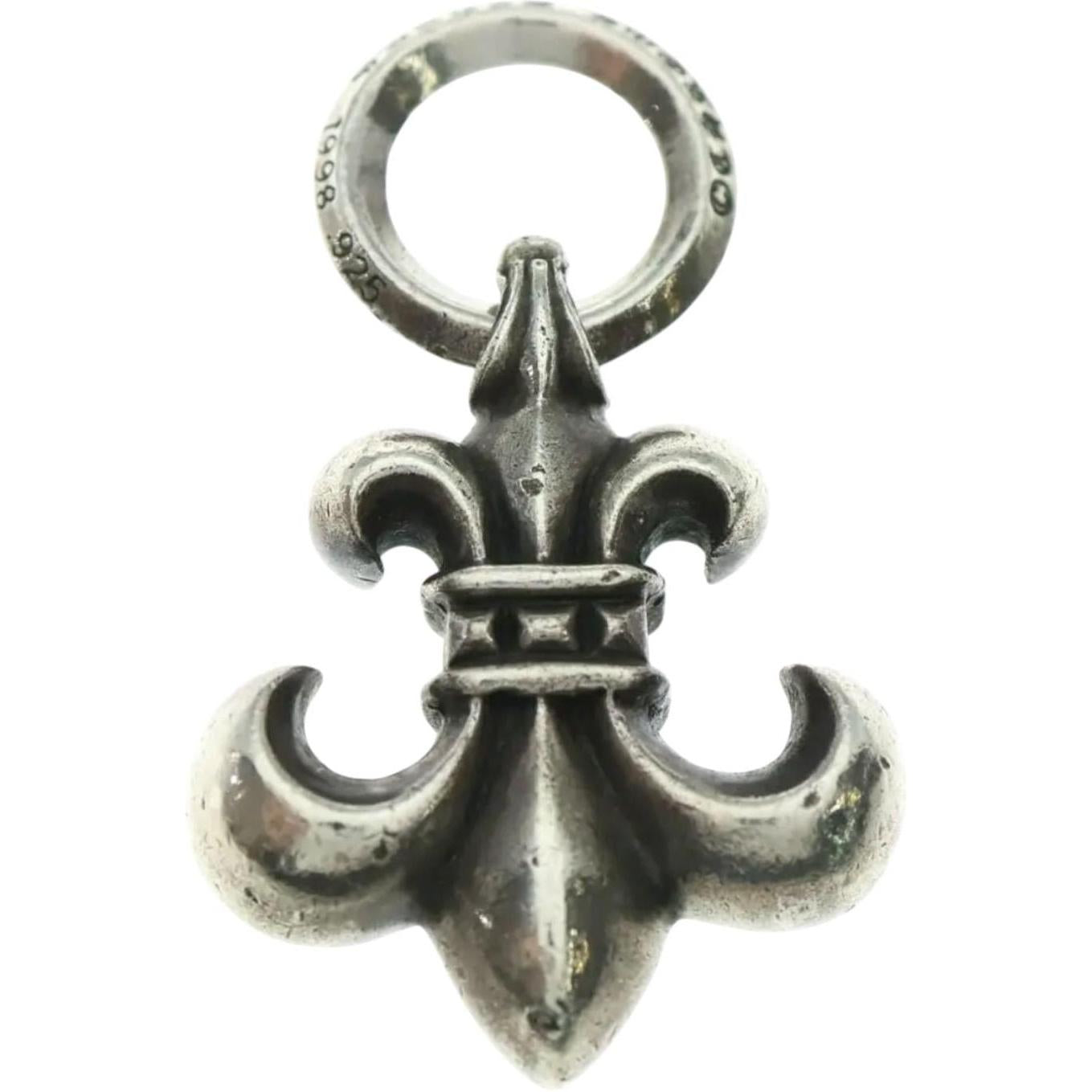 Chrome Hearts Silver Fleur Pendant - Like New