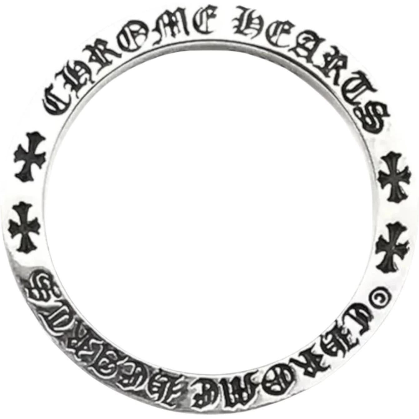 Chrome Hearts Silver Forever Ring - Size 11.5