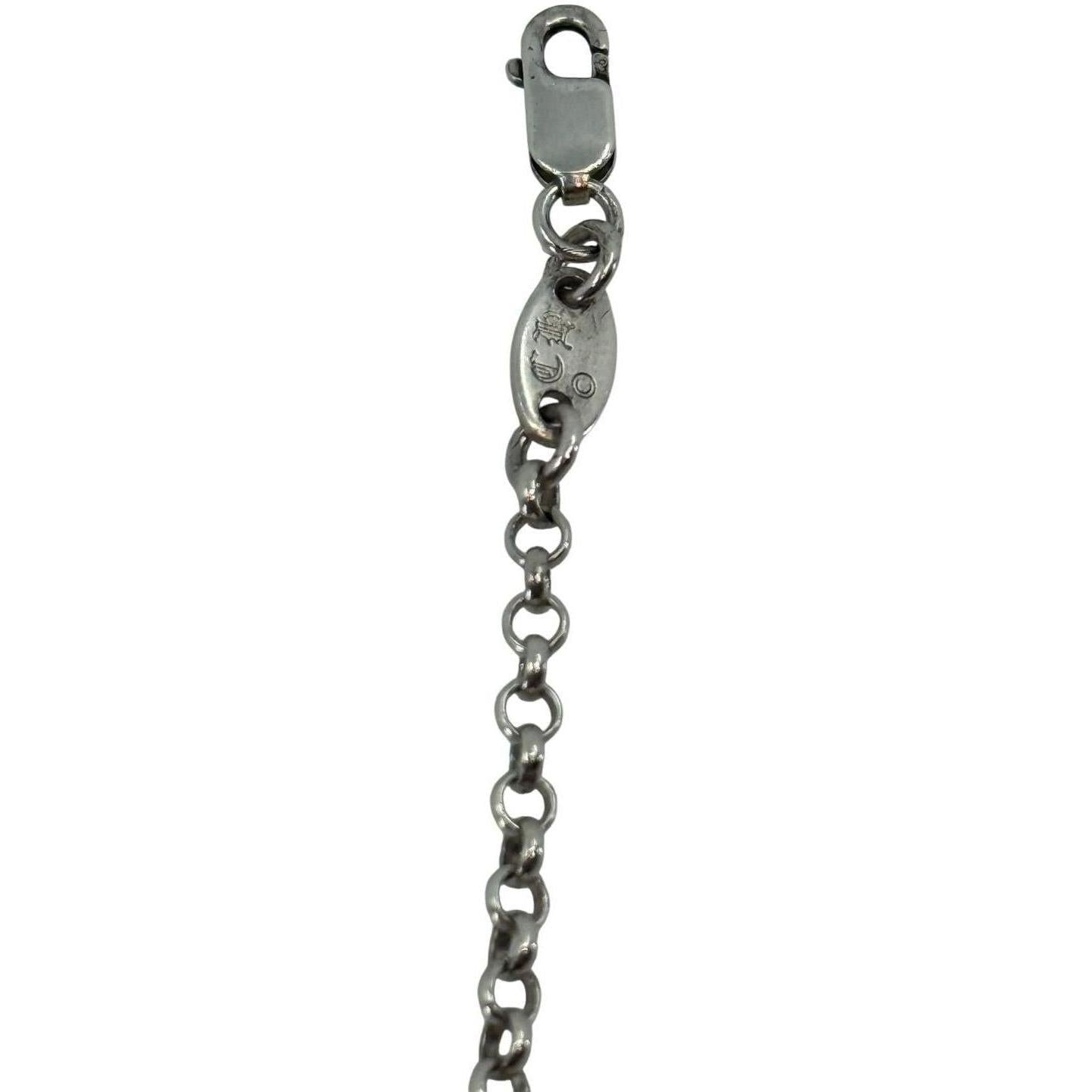 Chrome Hearts Silver Roll Chain - 24 Inches