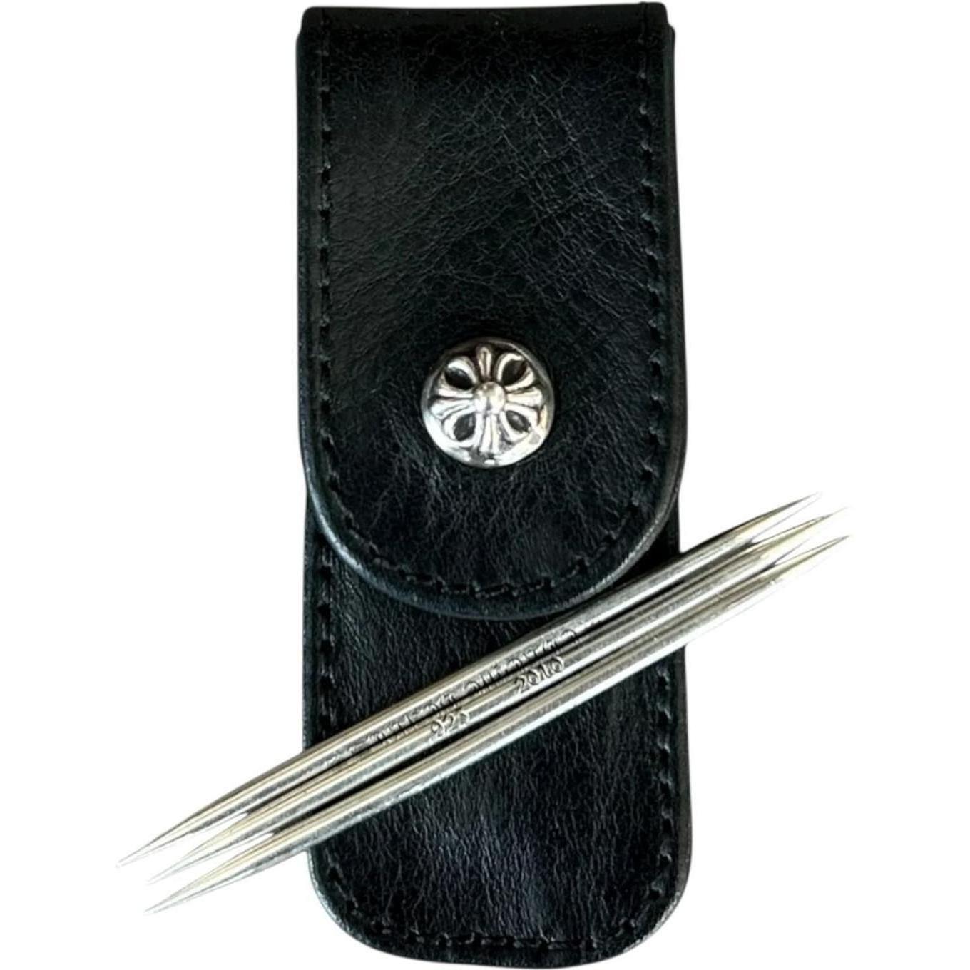 Chrome Hearts Silver Toothpicks w/ Case