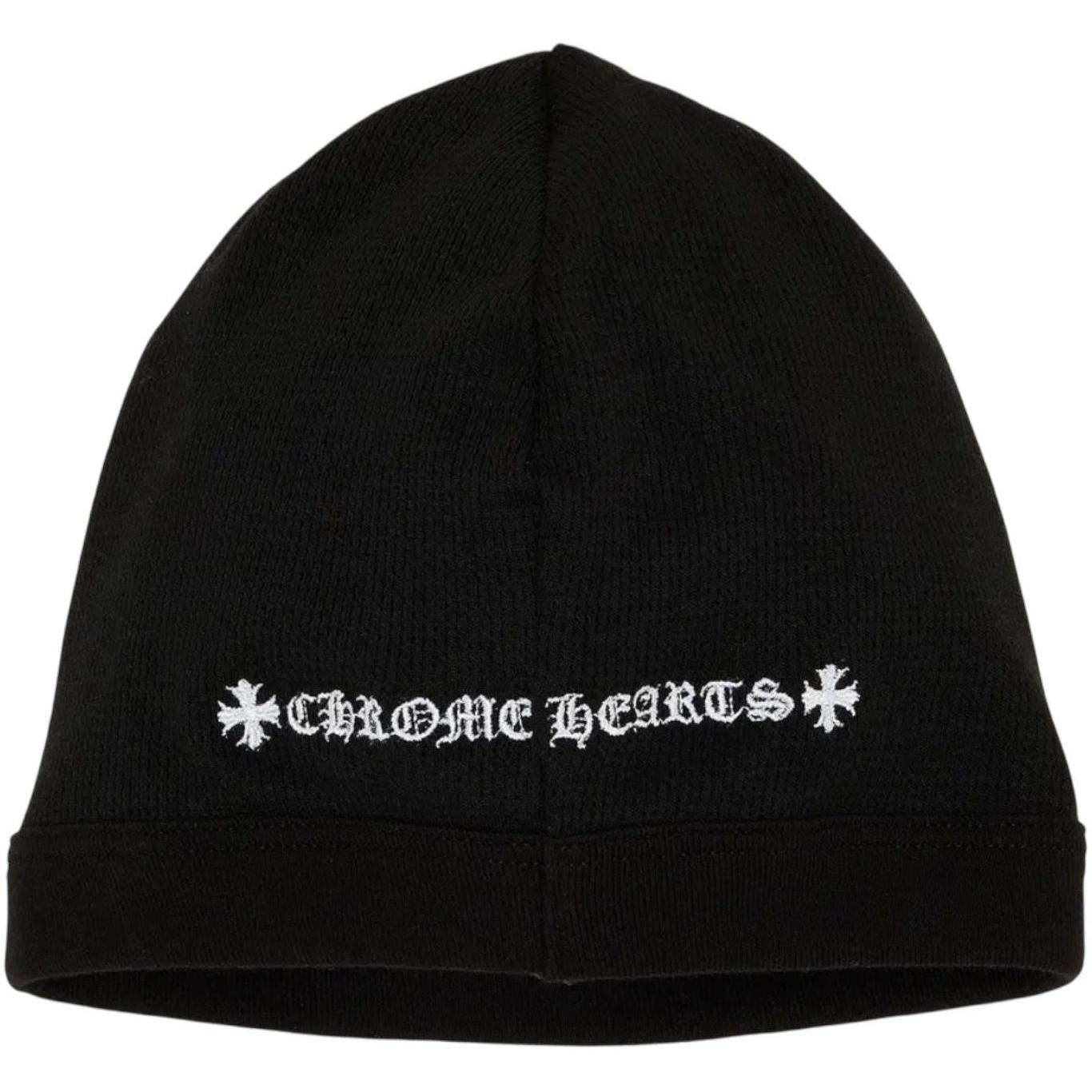 Chrome Hearts Skull Cross Logo Skull Cap Beanie