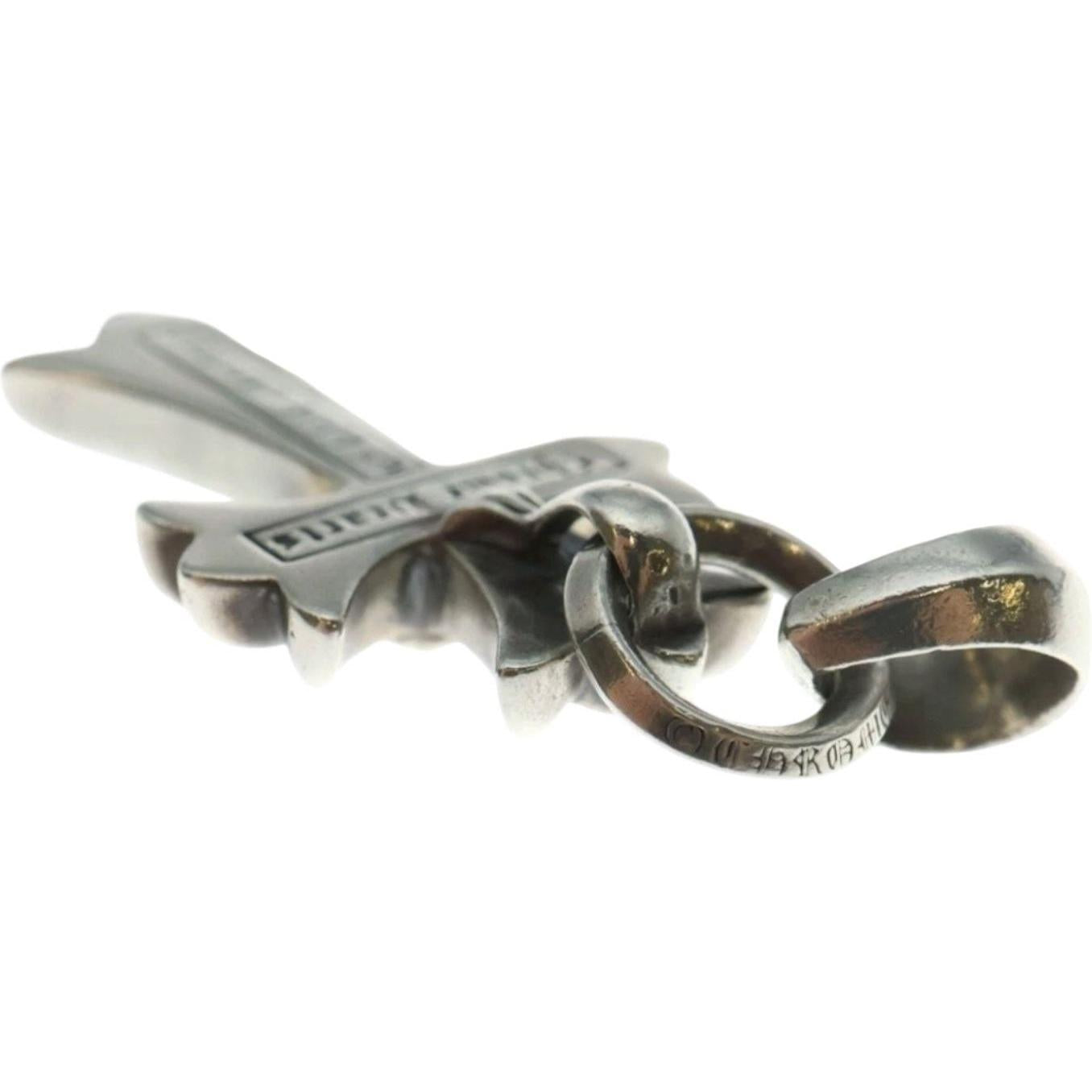 Chrome Hearts Small Cross Silver Pendant