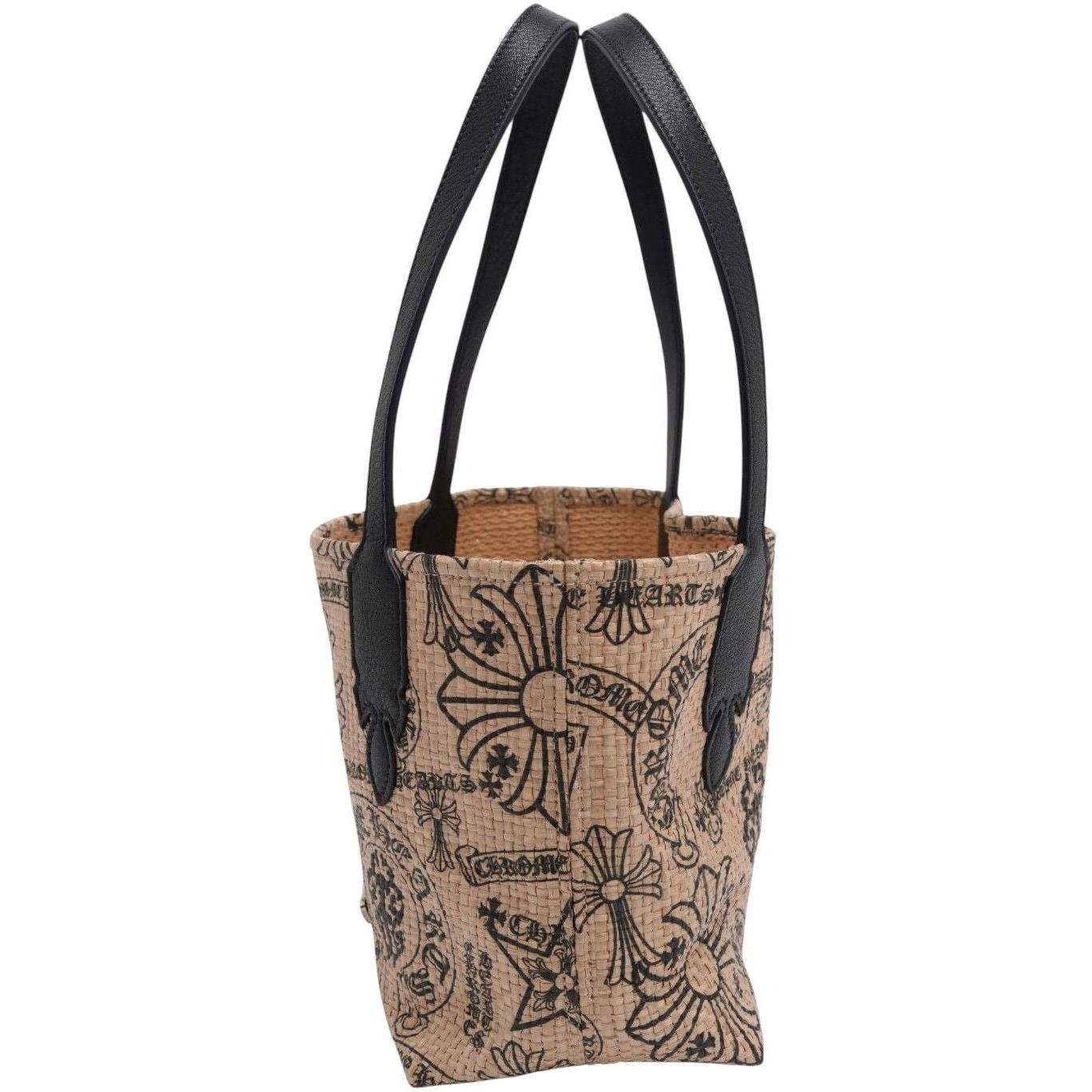 Chrome Hearts Small Straw Beach Bag