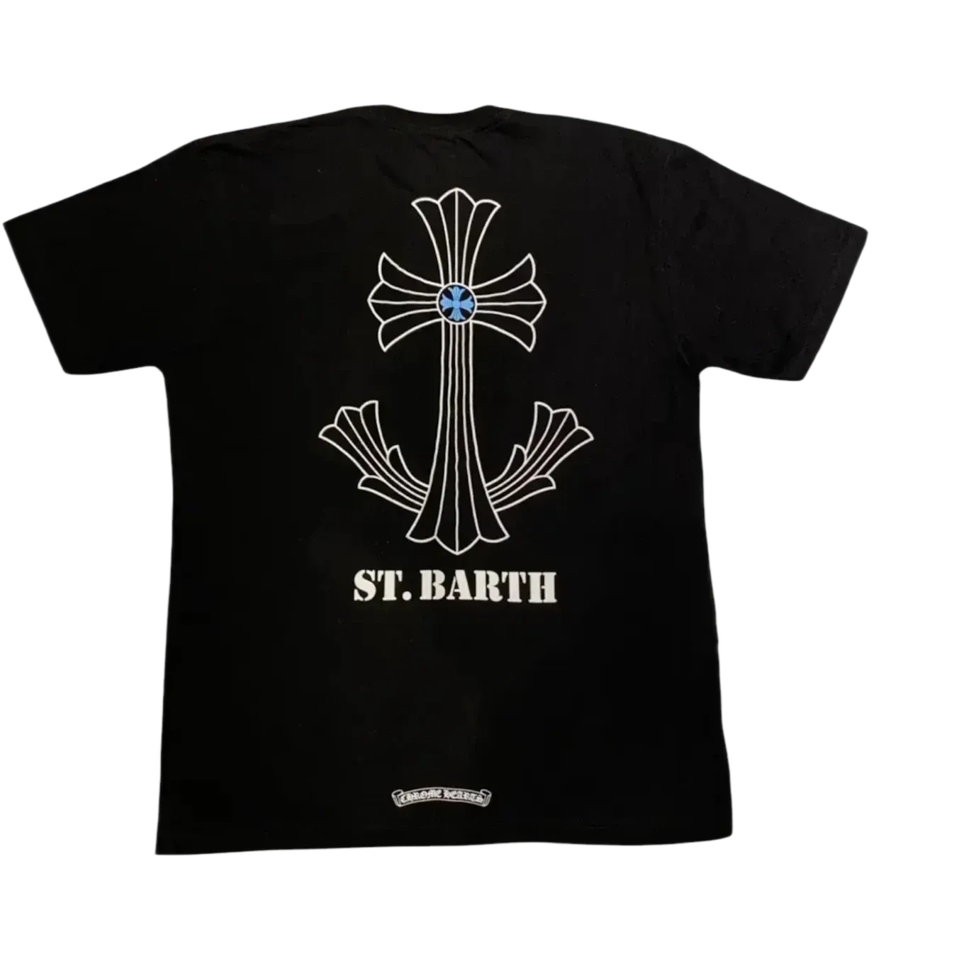 Chrome Hearts St. Barths Exclusive Anchor T-shirt Black/Blue