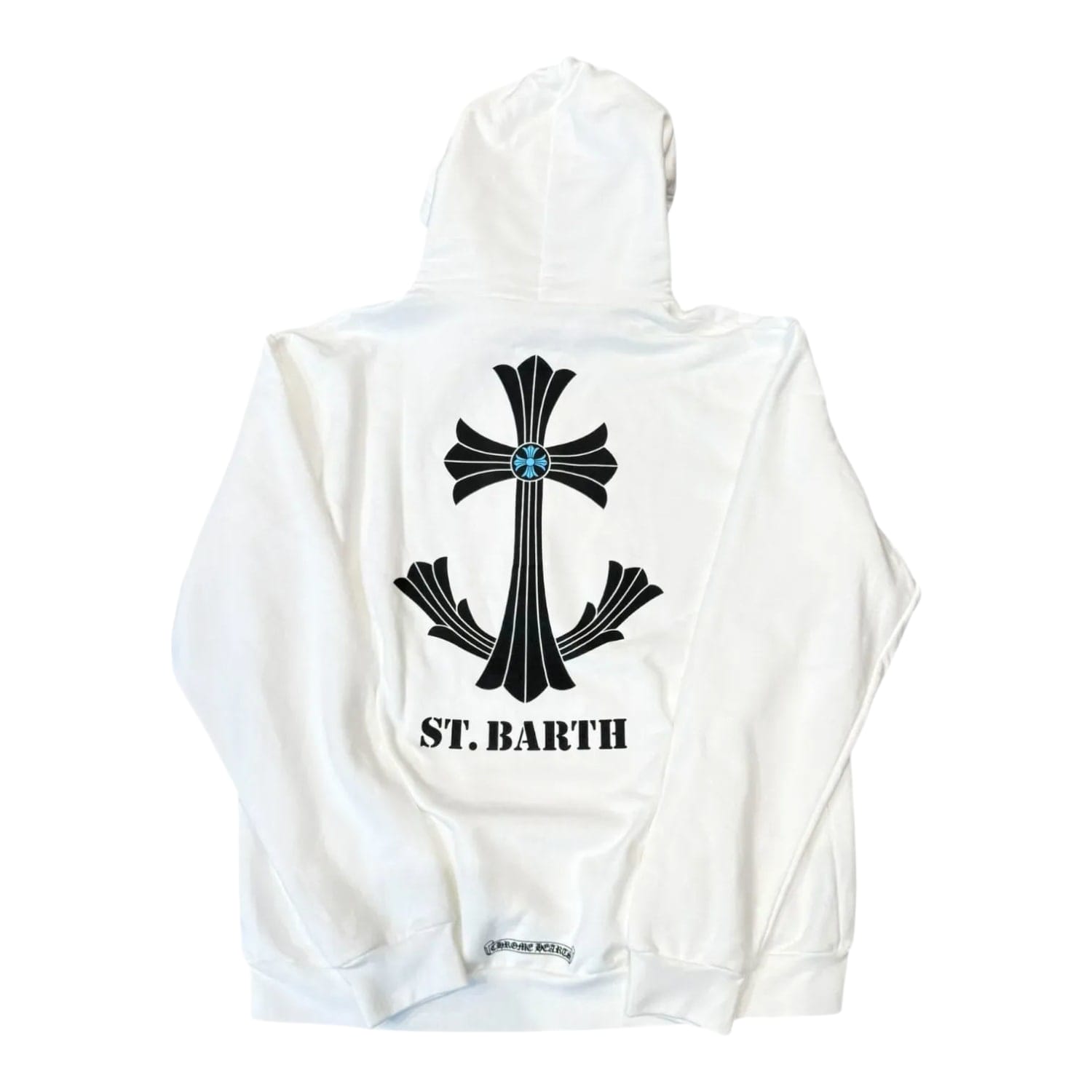 Chrome Hearts St. Barth's Exclusive Hoodie White