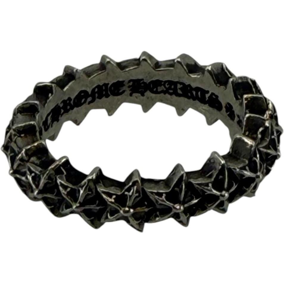 Chrome Hearts Tiny 5 Point Star Band Ring - Size 9 - Used