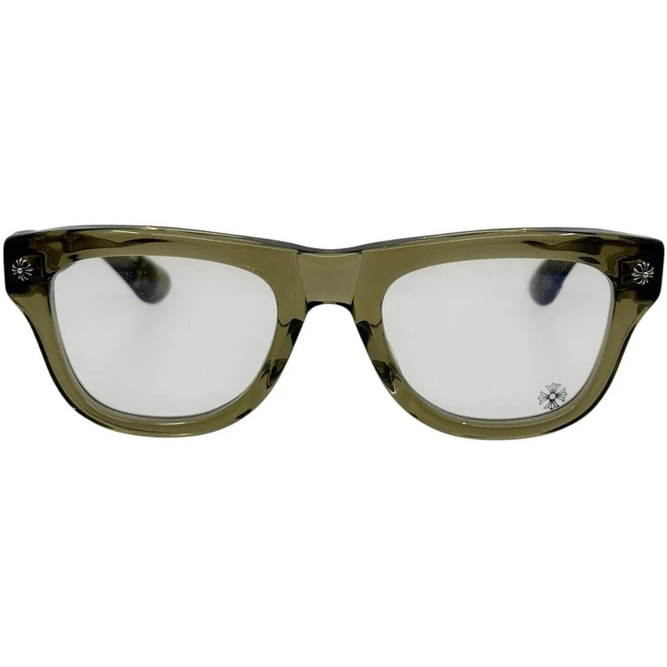 Chrome Hearts Trititsagain Army/Silver Glasses